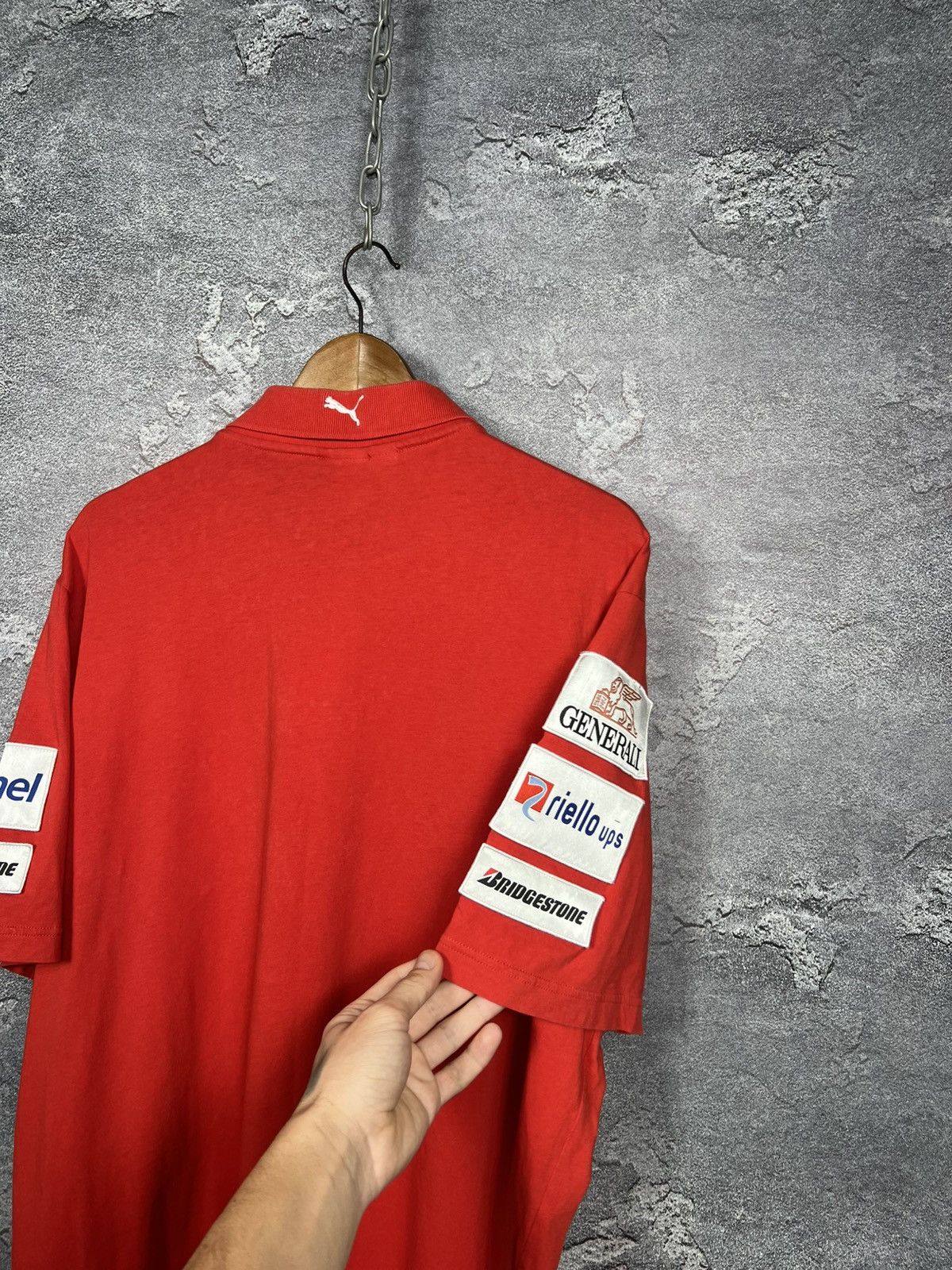 Puma Vintage Puma x Ducati Racing Polo T-shirt Jersey Size XXL Size US XXL / EU 58 / 5 - 17 Thumbnail