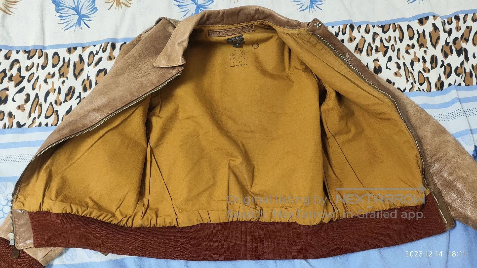 Buzz Rickson's Buzz Rickson Horsehide A2 Flight Jacket. Size US M / EU 48-50 / 2 - 3 Thumbnail