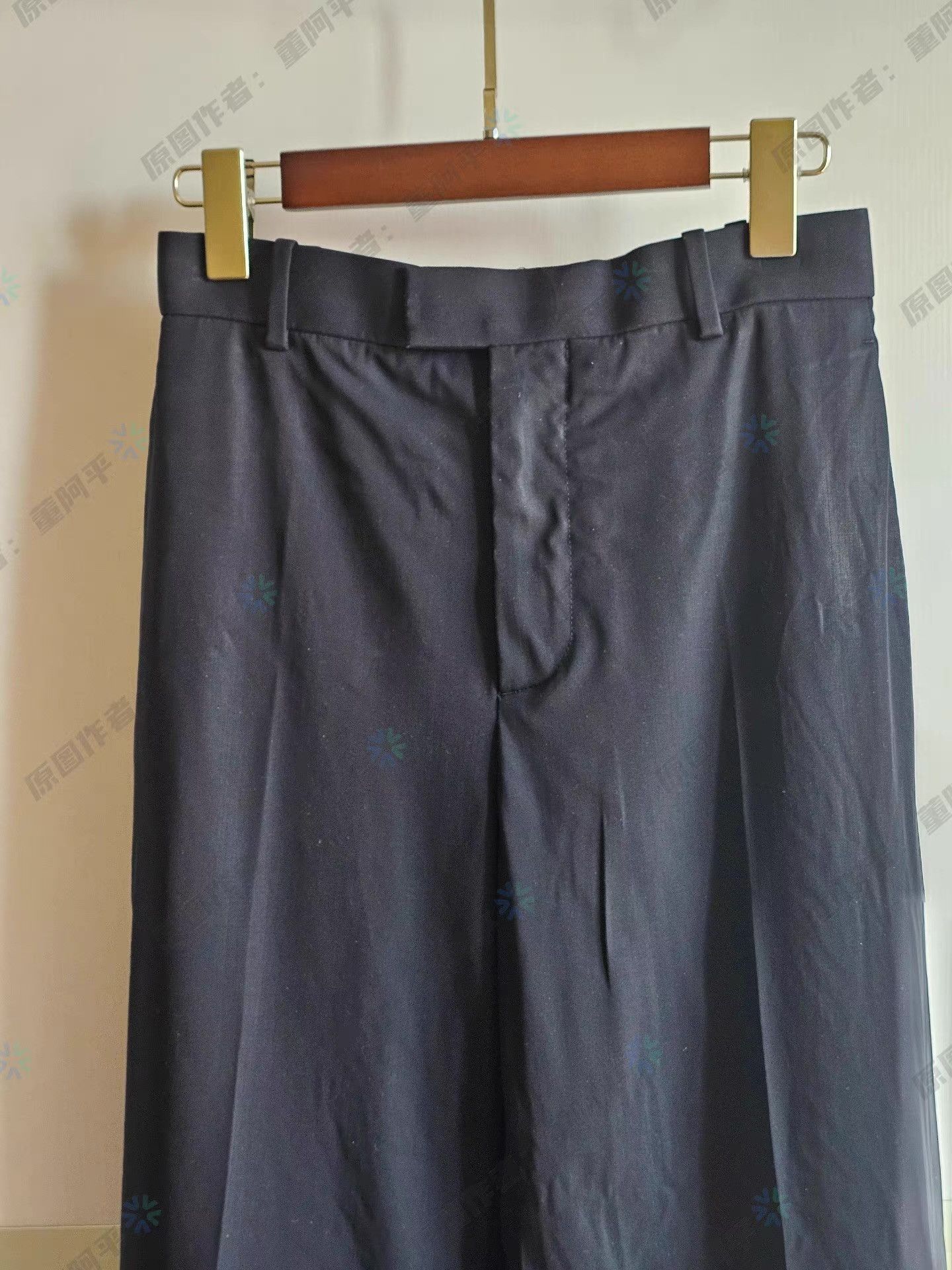 Bottega Veneta Bottega Veneta women's wool casual pants Q4 Size 32" / US 10 / IT 46 - 3 Thumbnail