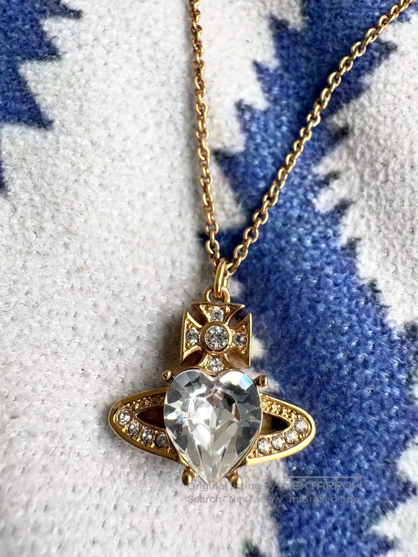 Vivienne Westwood Vivienne Westwood Vintage Gold Heart Necklace. Size ONE SIZE - 1 Thumbnail