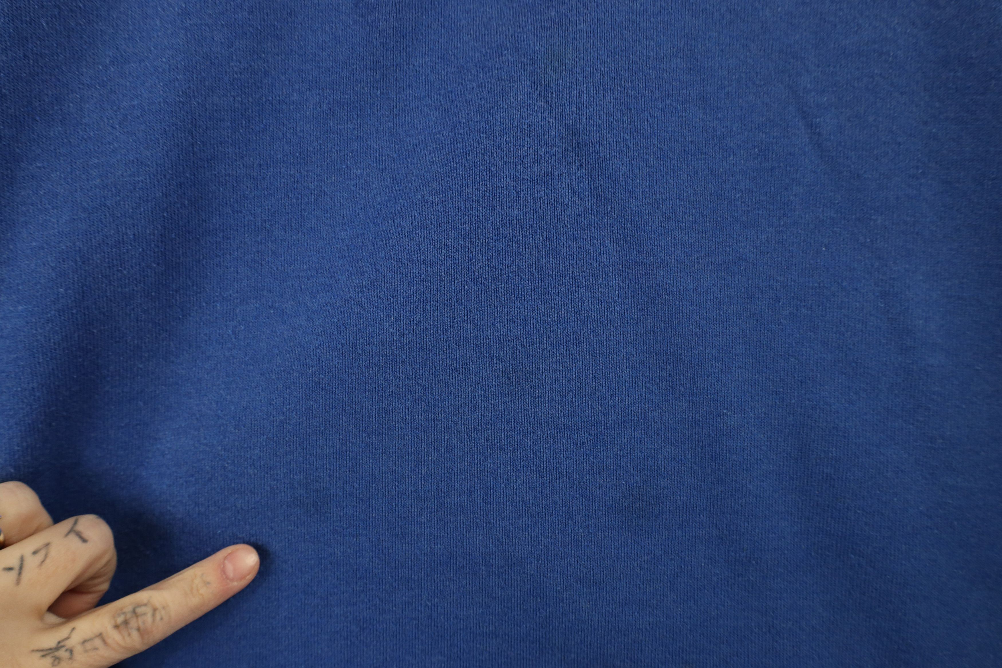 Vintage Vintage 90s Streetwear Crewneck Sweatshirt Royal Blue USA Size US XL / EU 56 / 4 - 9 Thumbnail