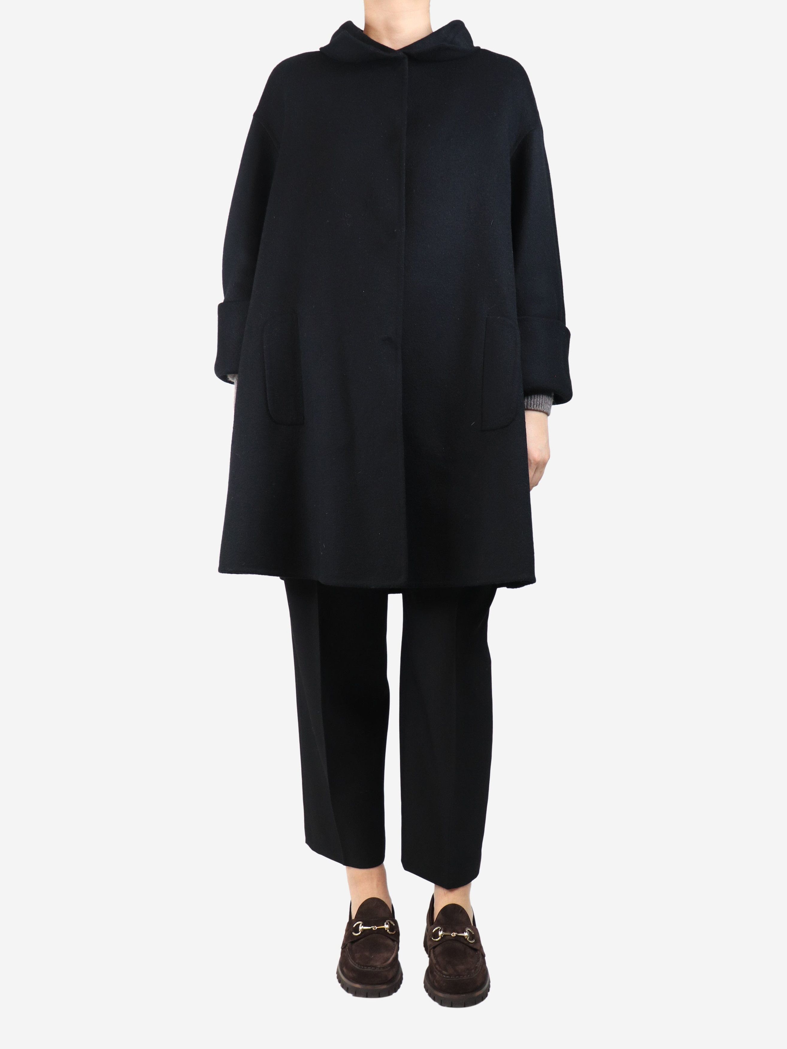Other Black wool and cashmere-blend coat - UK 10 Size M / US 6-8 / IT 42-44 - 1 Thumbnail