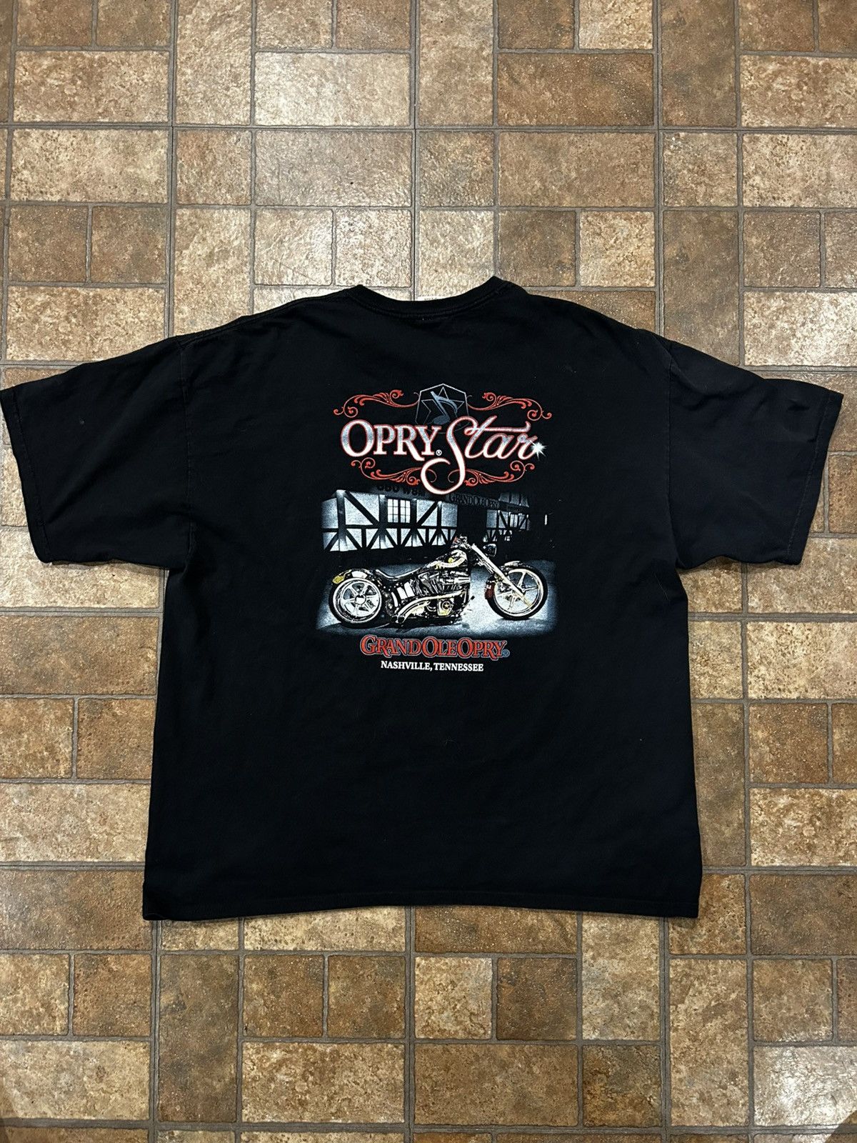 Vintage Vintage grand ole opry bikers tee Size US XXL / EU 58 / 5 - 2 Thumbnail