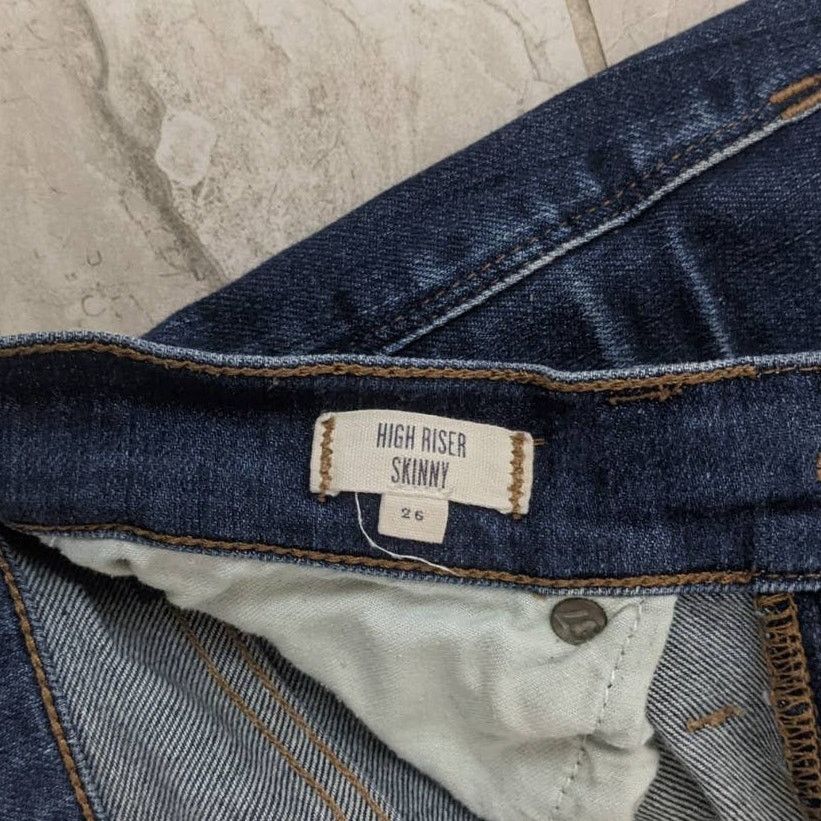 Madewell Madewell High Riser Skinny Jeans sz 26 Size 26" / US 2 / IT 38 - 3 Thumbnail