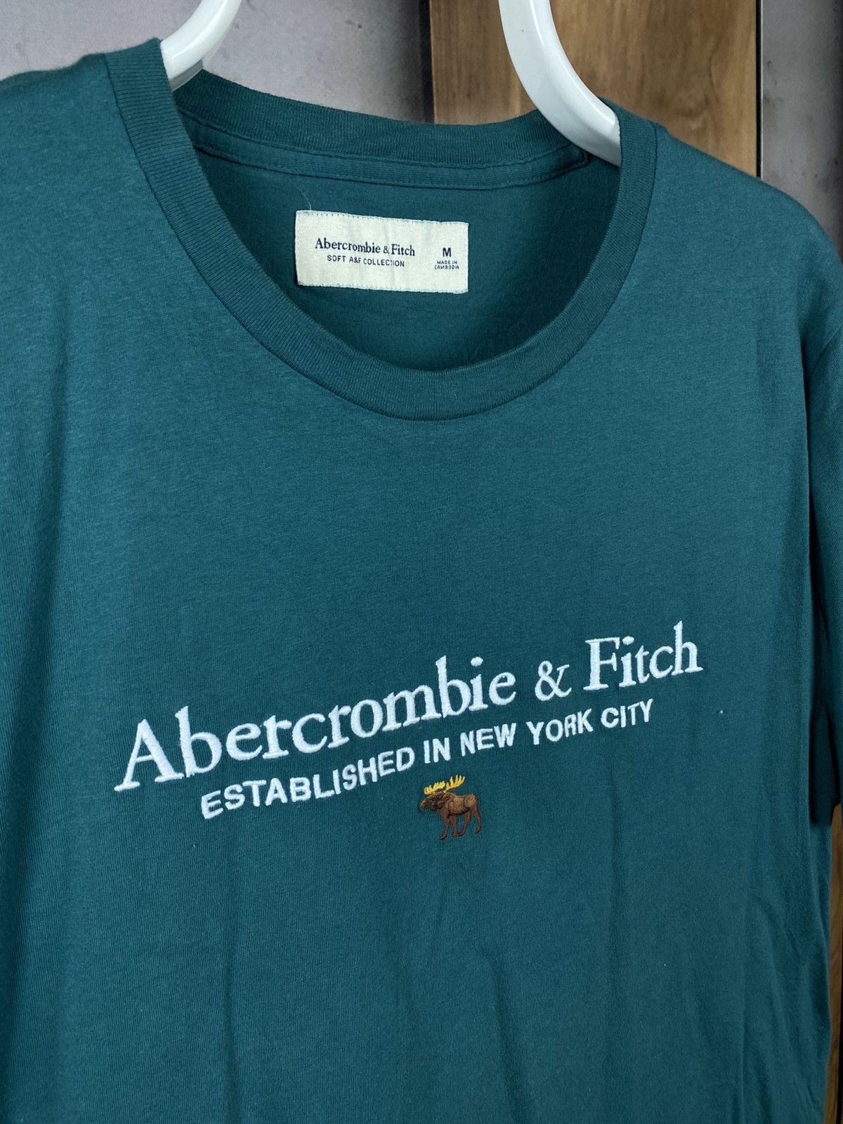 Abercrombie & Fitch 🫎T-Shirt Abercrombie & Fitch Logo Tee🫎 Size US M / EU 48-50 / 2 - 2 Thumbnail