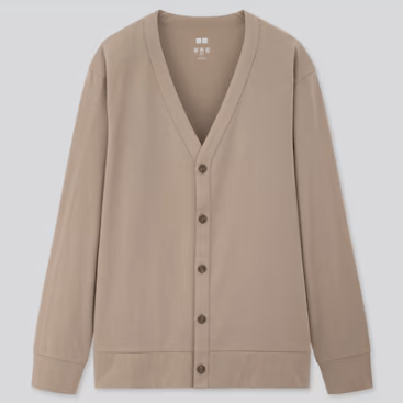 Uniqlo Uniqlo AIRism UV Cut Cardigan Beige Size XS 422985 Size US XS / EU 42 / 0 - 1 Thumbnail