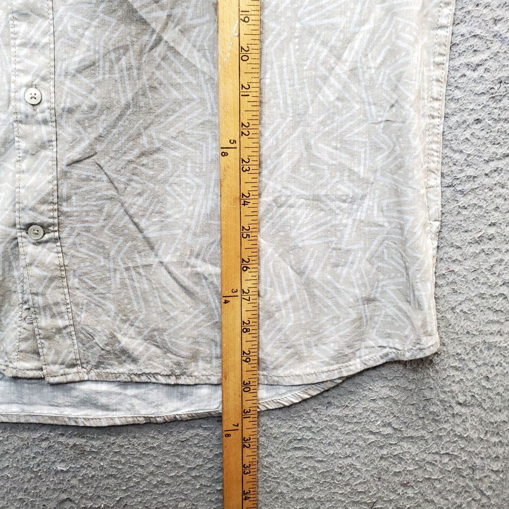 Chubbies Chubbies Mens XL Friday Shirt Geometric Short Sleeve Button-Up Collared Ocean Multicolor Casual Shirt Size US XL / EU 56 / 4 - 4 Thumbnail