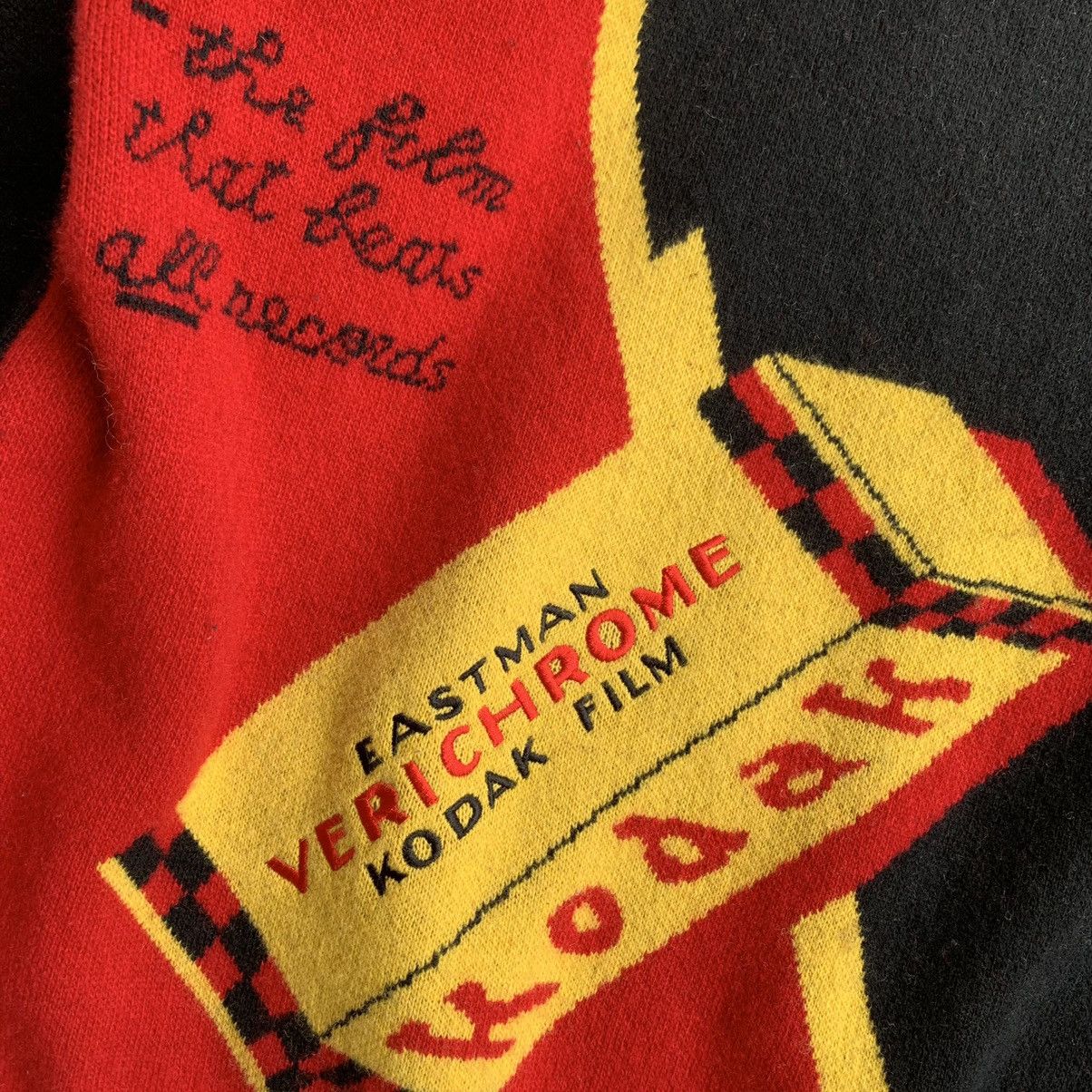 Japanese Brand × Kodak Knitwear vintage jumpers pattern grandpa sweater by Kodak Size US XL / EU 56 / 4 - 4 Thumbnail