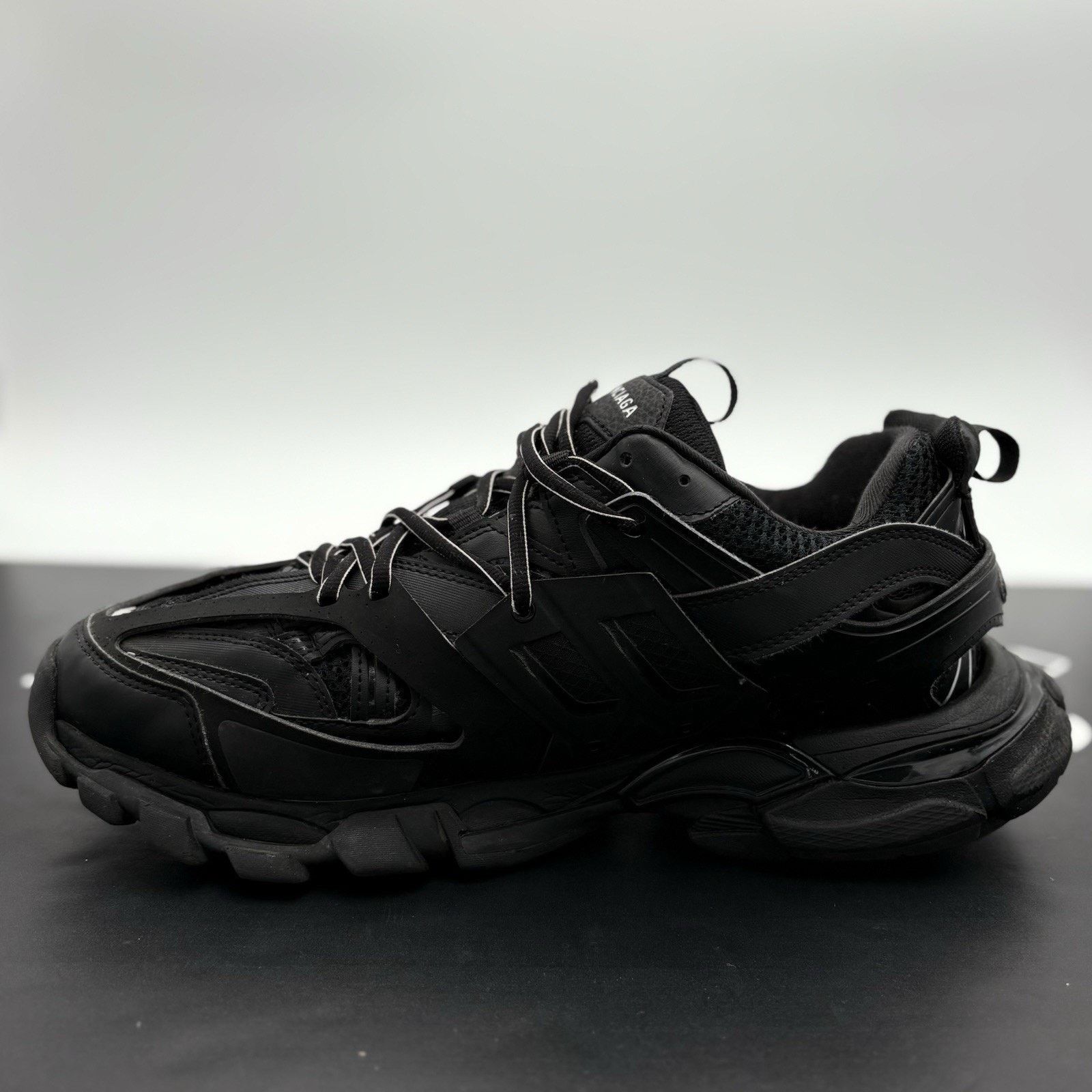 Balenciaga Balenciaga Track Sneaker ' Black ' | GREAT CONDITION! Size US 13 / EU 46 - 4 Thumbnail