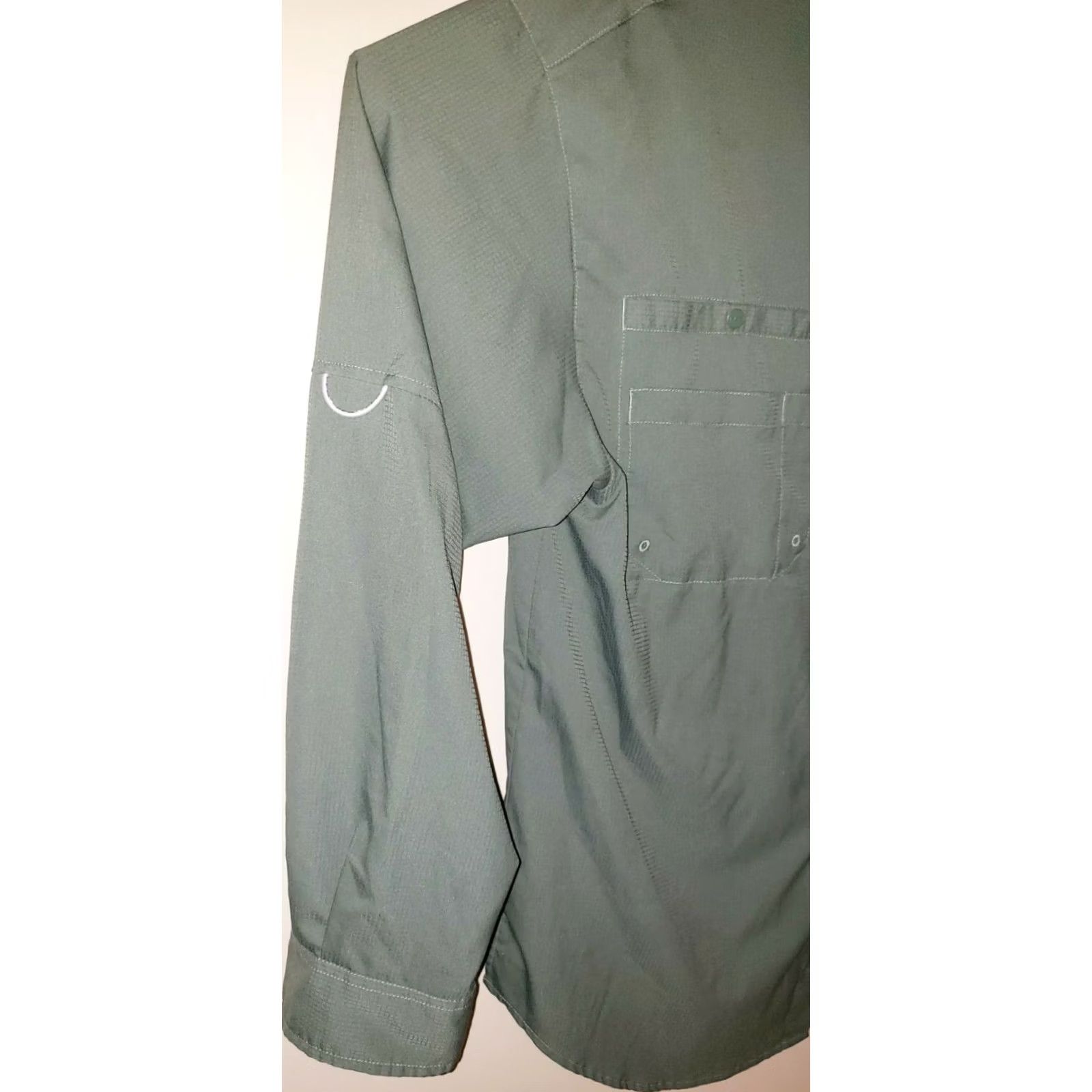 Olive VINTAGE Columbia Omni-Shade Button Shirt Olive Green Vented Sun Protection Men's Size XL Size US XL / EU 56 / 4 - 5 Thumbnail