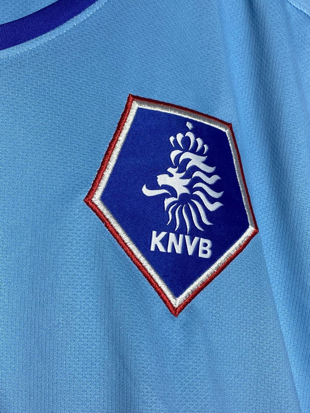 Vintage Vintage 00s Nike Netherlands 2008 Away Soccer Jersey Size US L / EU 52-54 / 3 - 4 Thumbnail