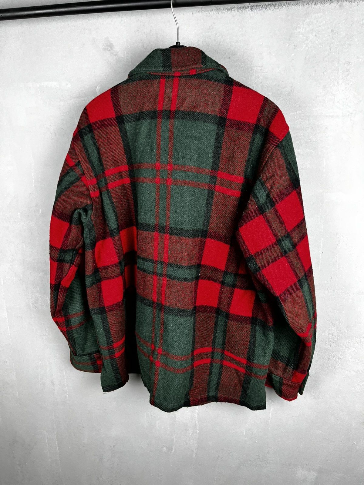 Woolrich Woolen Mills RARE Vintage Woolrich Wool Jacket Shirt Jac Shirt Shacket Size US L / EU 52-54 / 3 - 7 Thumbnail