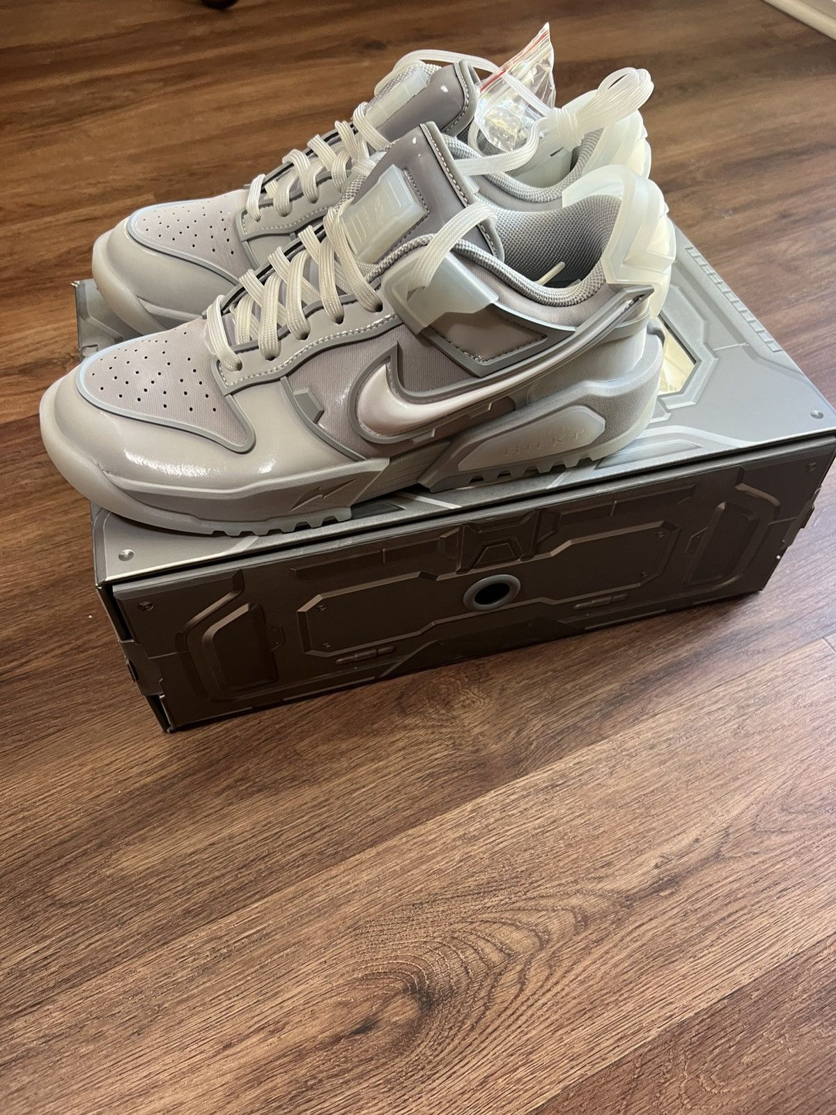 Nike Men’s Nike RTFCT Dunk Genesis Low Ghost Edition of 8641 Size US 10.5 / EU 43-44 - 5 Thumbnail