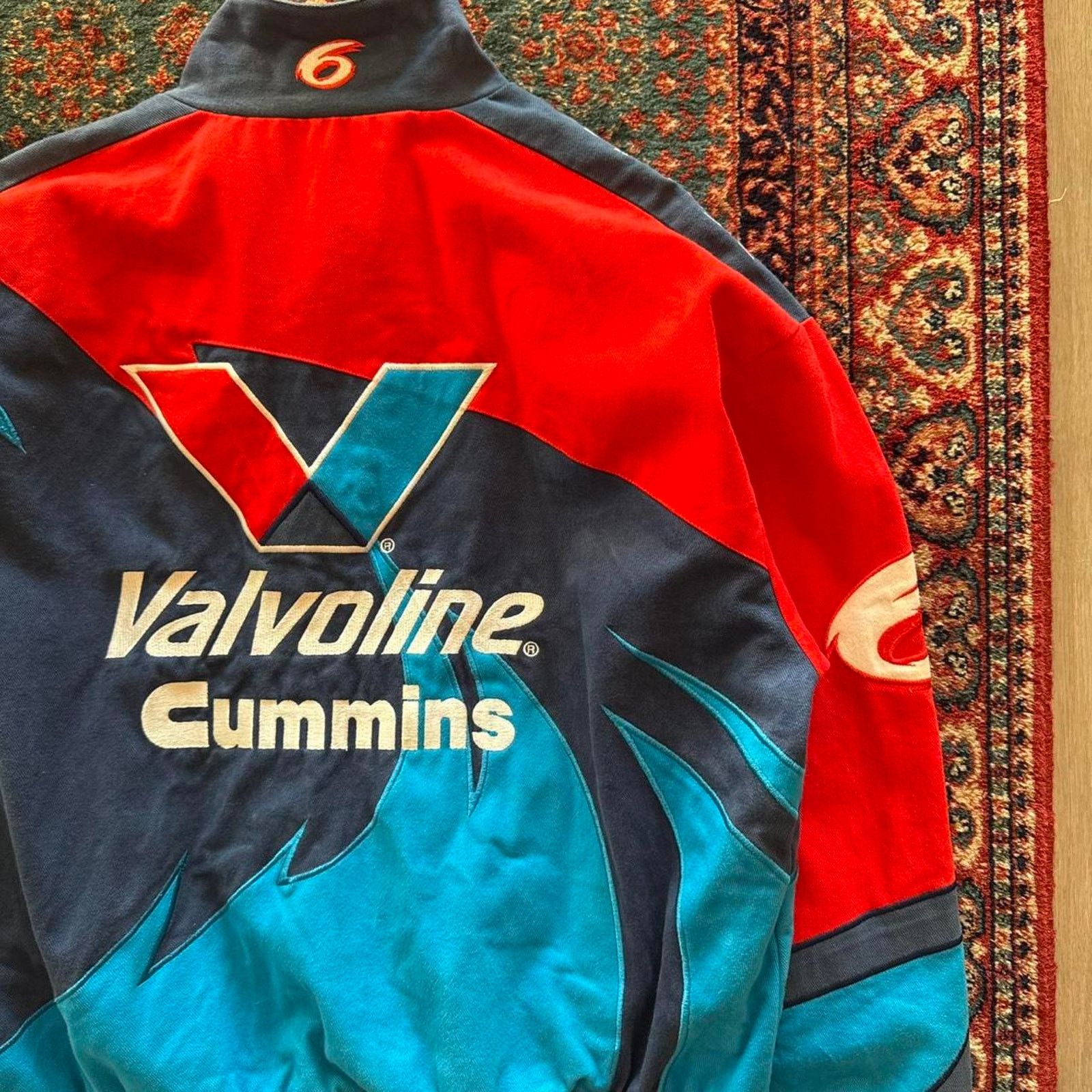 NASCAR Vintage 90s Mark Martin Racing NASCAR Jacket Size Medium Size US M / EU 48-50 / 2 - 8 Thumbnail