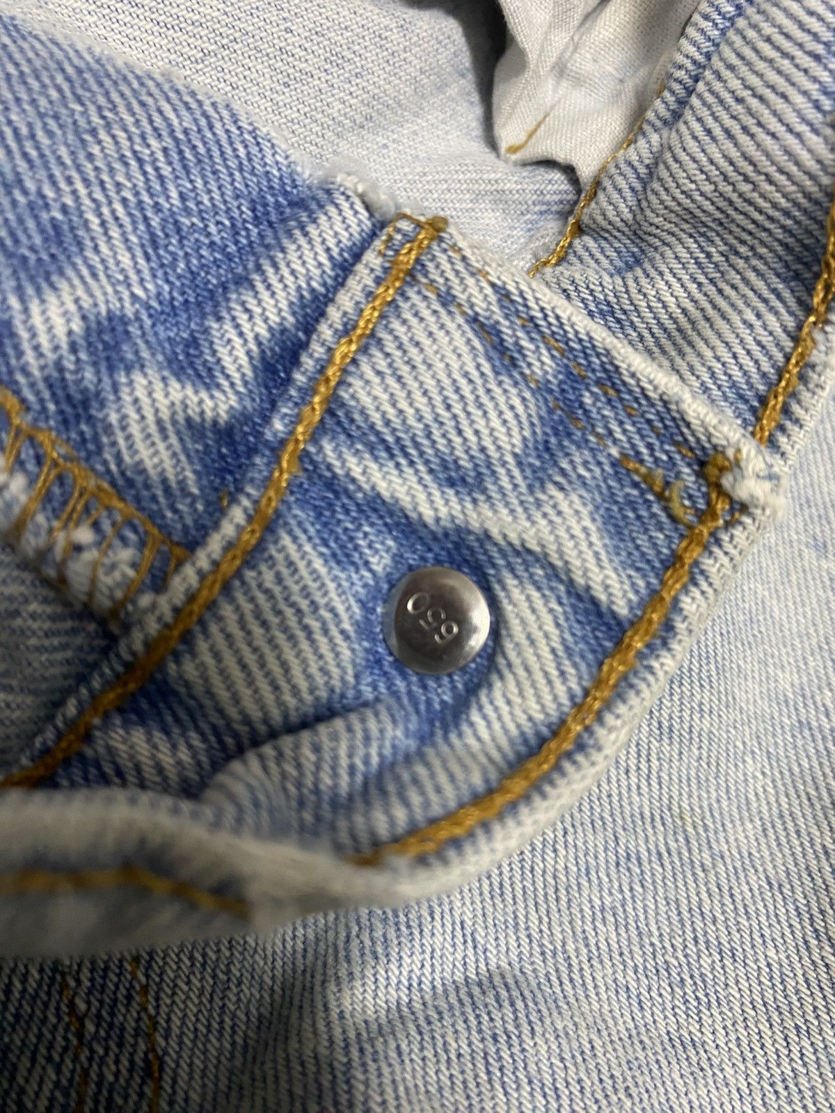 Levi's Size 32x29.5 Vintage Levis Distressed Baggy Jeans Faded Size US 32 / EU 48 - 9 Thumbnail