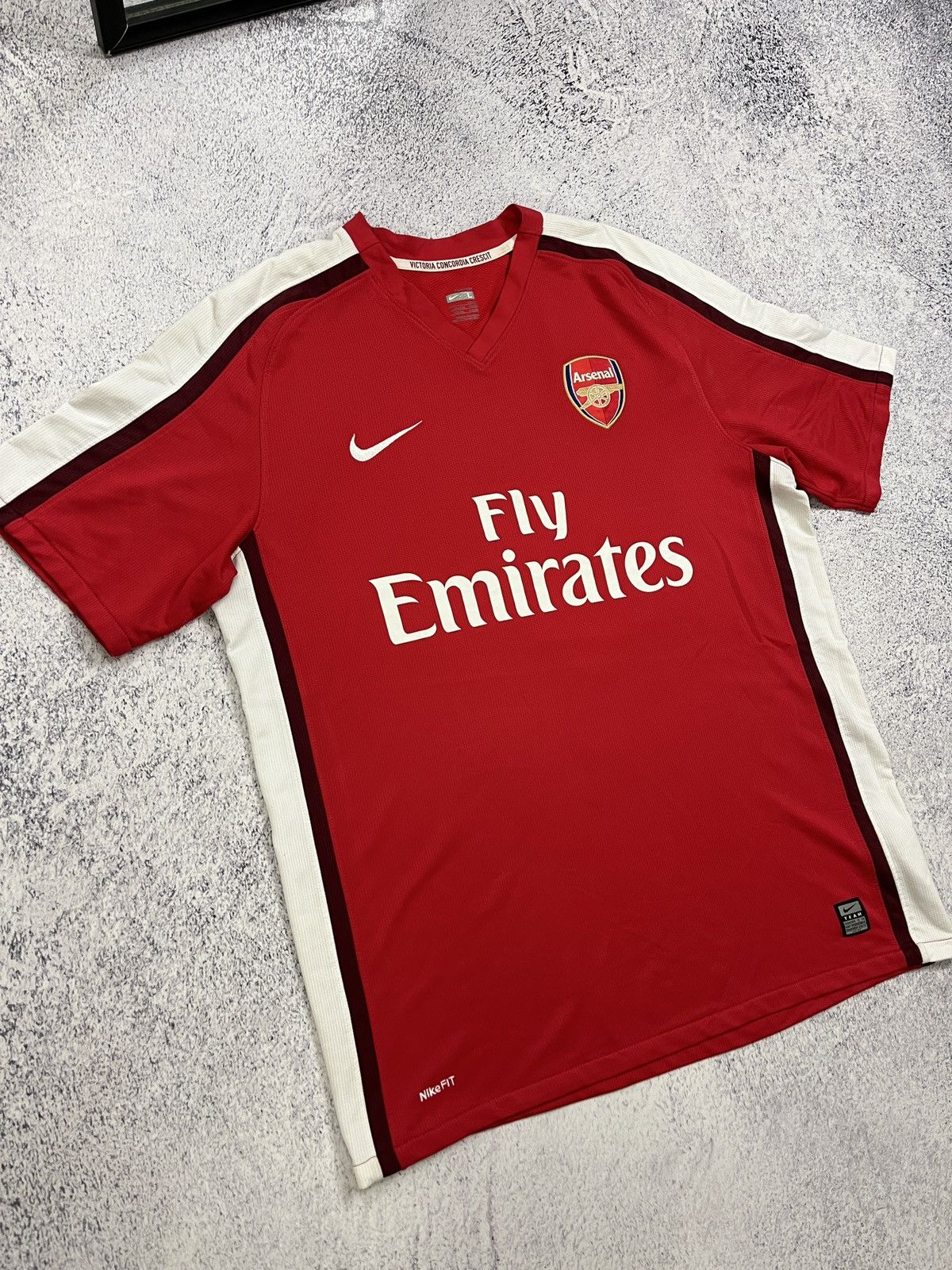 Nike × Vintage Nike Arsenal 2008/09 #4 Cecs Fabregas Soccer Jersey Football Size US L / EU 52-54 / 3 - 4 Thumbnail