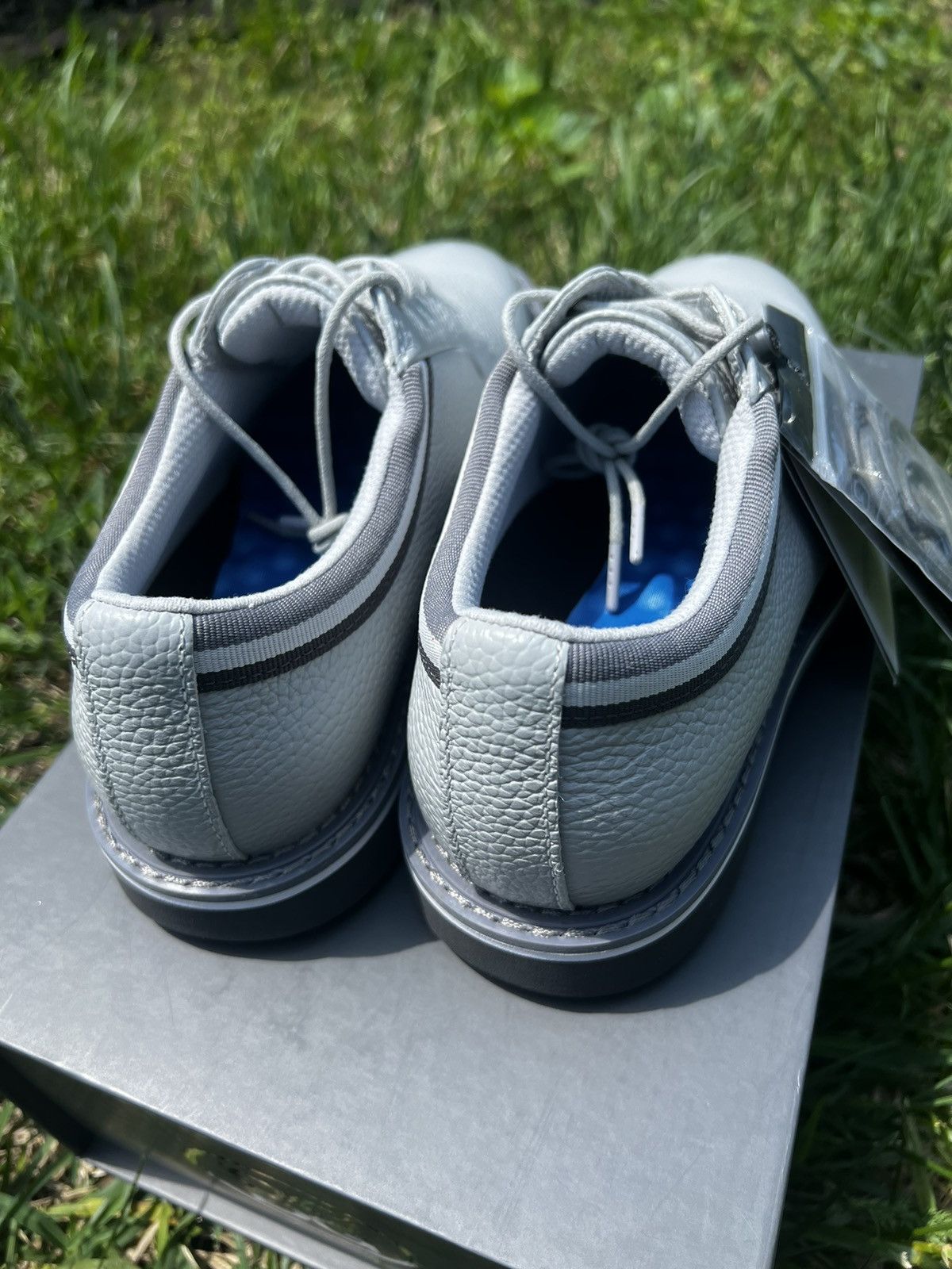 G/FORE NEW G/FORE size 7.5 Mens Grosgrain Gallivanter Golf Grey Size US 7.5 / EU 40-41 - 10 Thumbnail