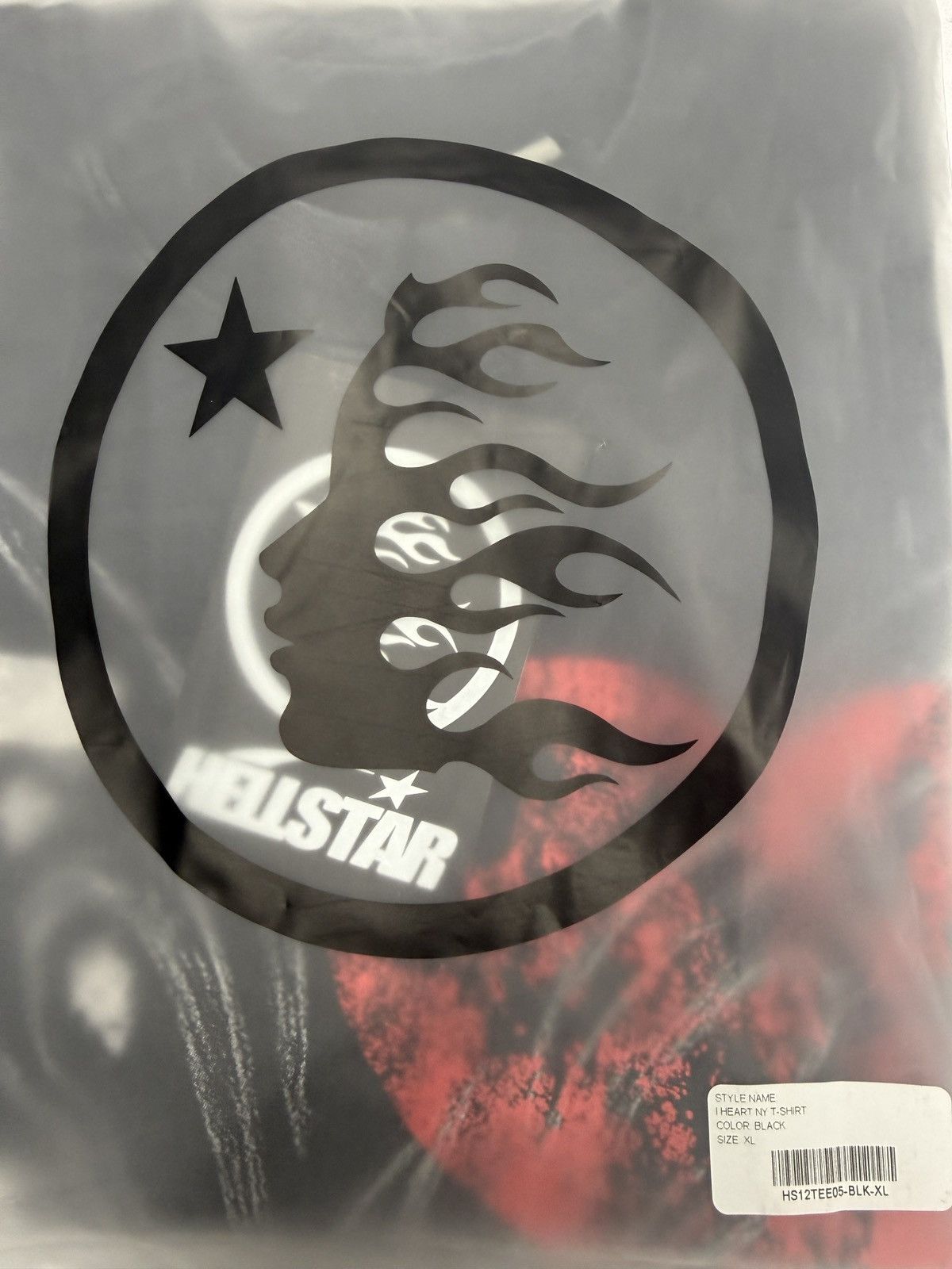 HELLSTAR Hellstar I ❤️ NY T-shirt Size US XL / EU 56 / 4 - 7 Thumbnail