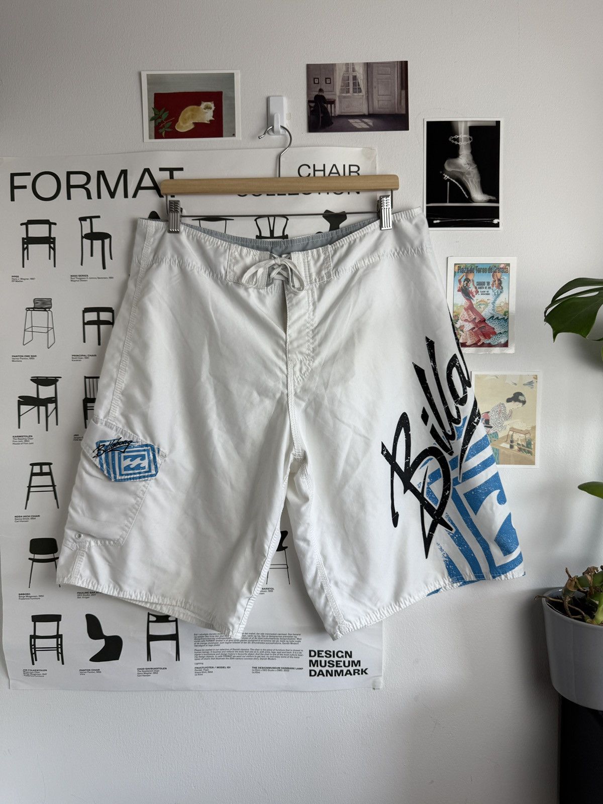 Billabong Vintage y2k Billabong baggy shorts jorts 36 surf skate opium Size US 36 / EU 52 - 1 Thumbnail