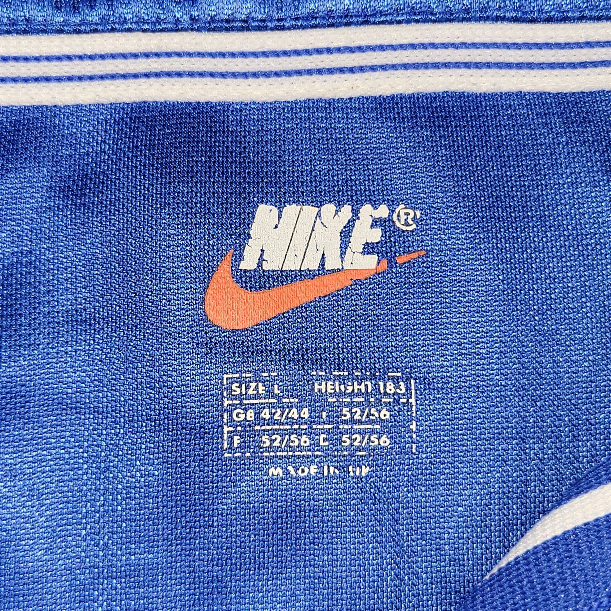 Nike Baggio Italy Nike 1998 WORLD CUP Home Soccer Jersey Shirt L Size US L / EU 52-54 / 3 - 5 Thumbnail