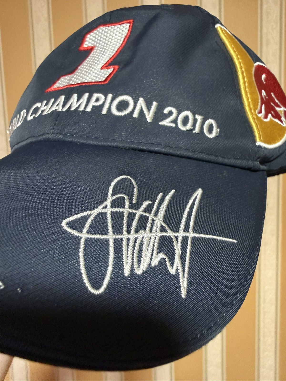 Red Bull Sebastian Vettel Red Bull Racing Cap 2010 World Champion Size ONE SIZE - 9 Thumbnail