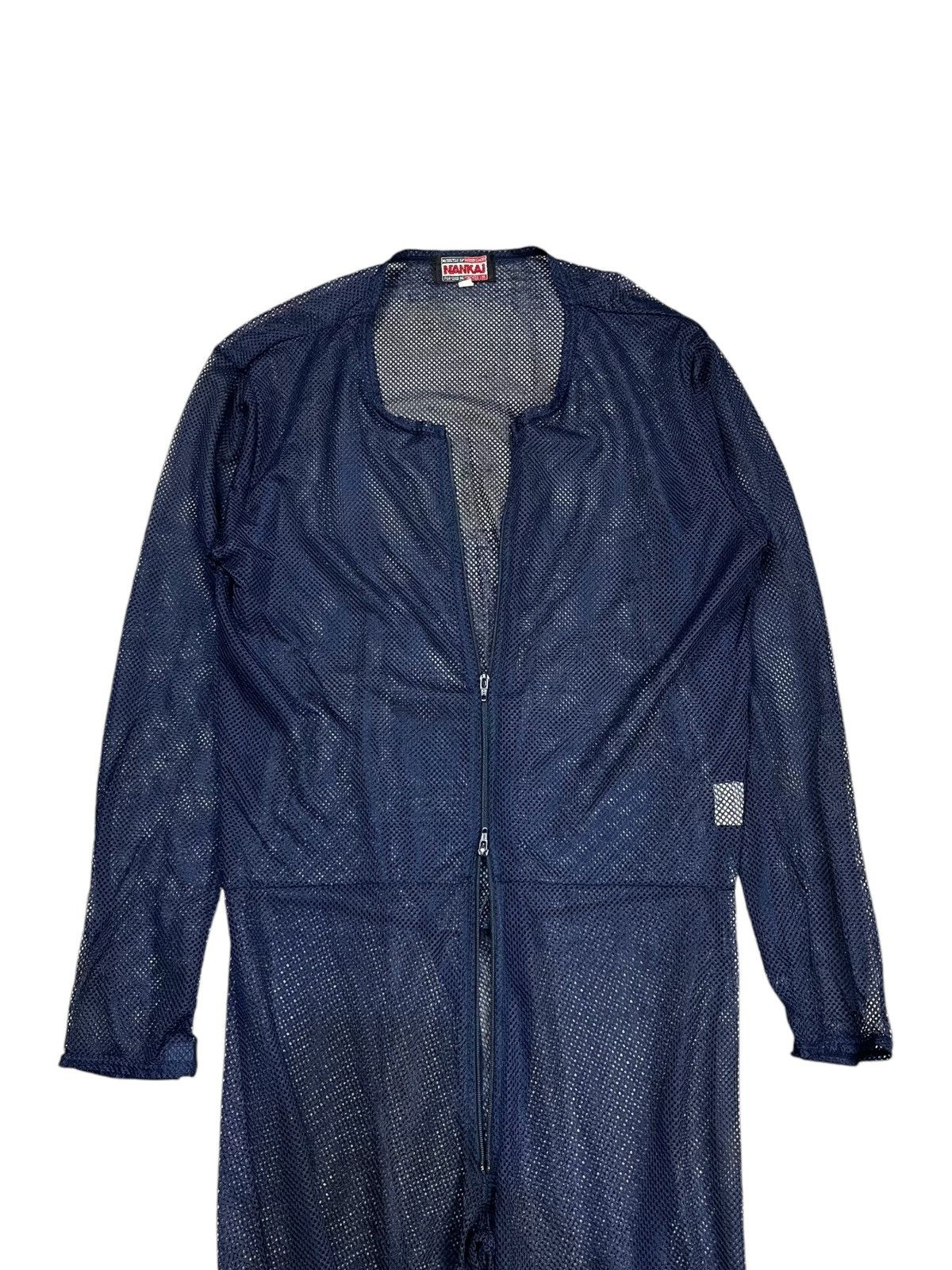 Japanese Brand 1990s Nankai - Coverall Mesh Jacket Size US L / EU 52-54 / 3 - 1 Thumbnail