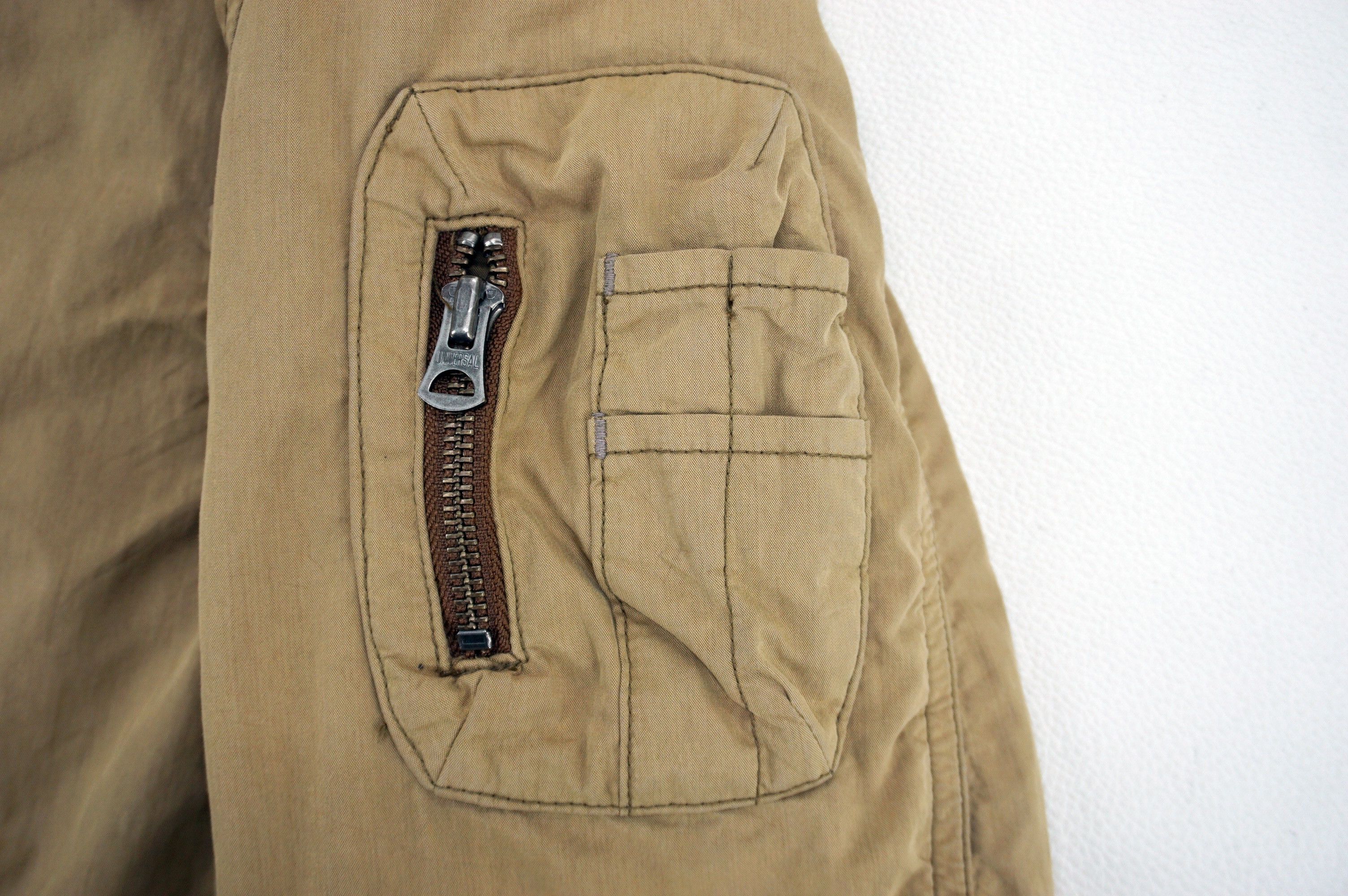 Japanese Brand John Bull Tactical Field Jacket Distressed Army Hooded Coat Size S / US 4 / IT 40 - 5 Thumbnail