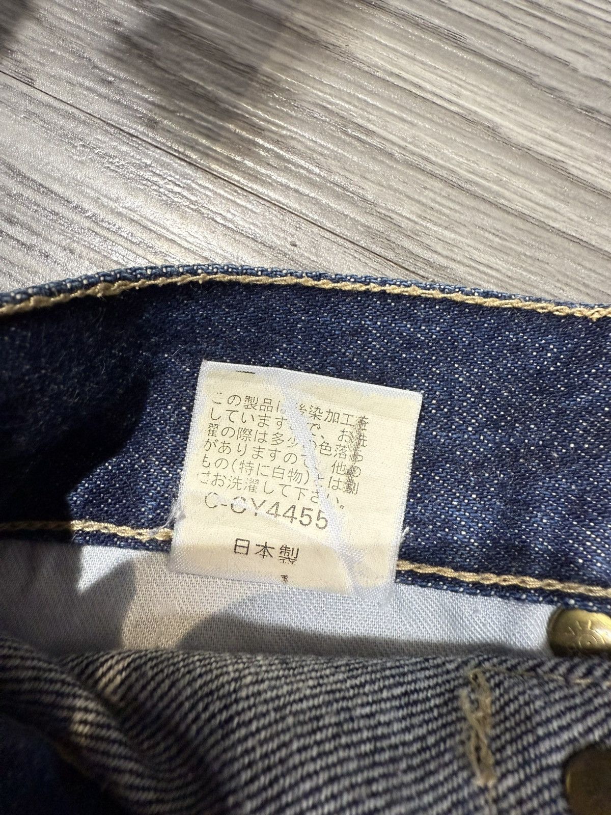 Japanese Brand 90’s JAPANESE BRAND POCKET LOGO Y2K RETRO DENIM PANTS Size US 28 / EU 44 - 11 Thumbnail