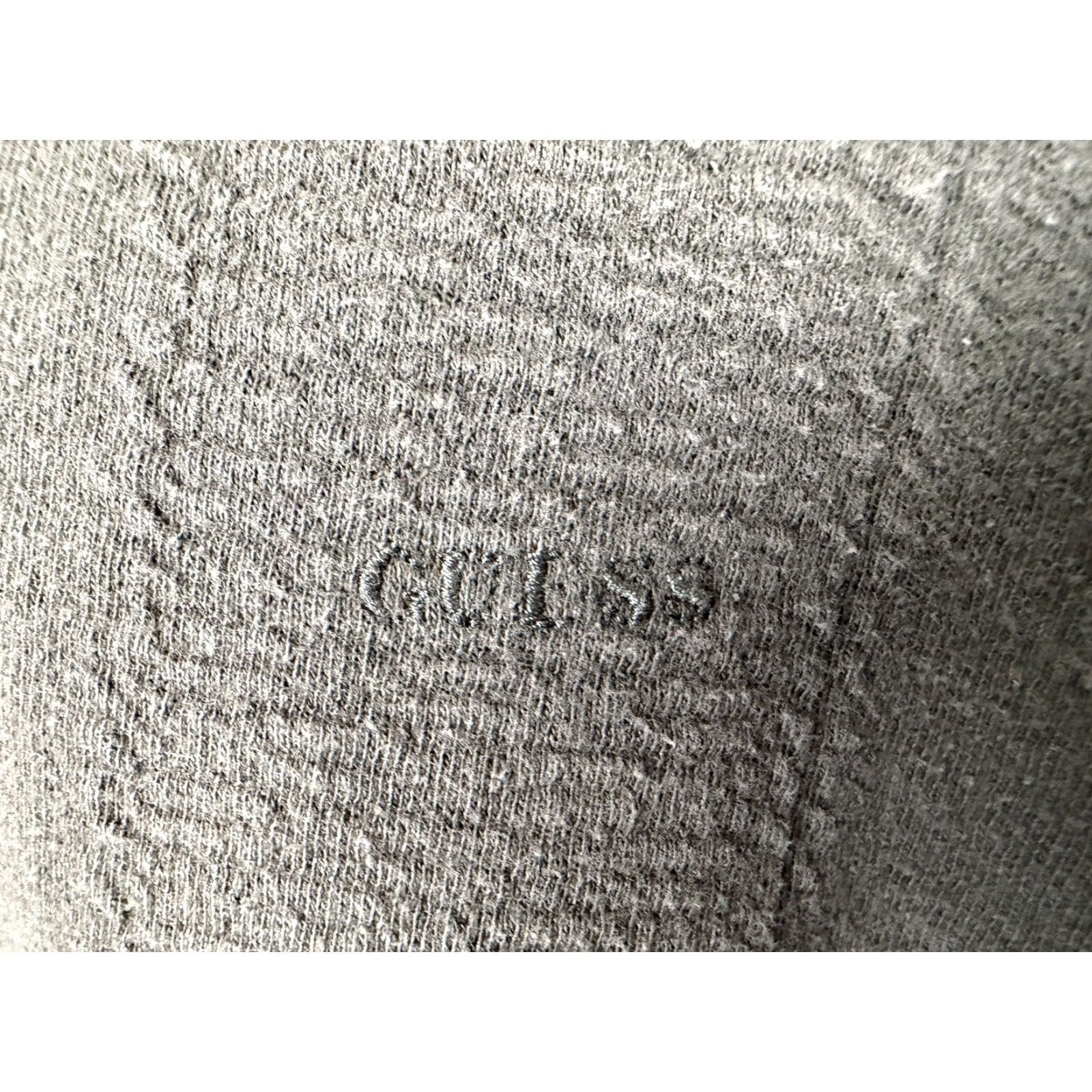 Guess VINTAGE GUESS Polo Shirt Men M Oversized 90s Brown Heavyweight Cotton Polo Mens Wide Collar 90s Grunge Hip Hop Size US M / EU 48-50 / 2 - 5 Thumbnail