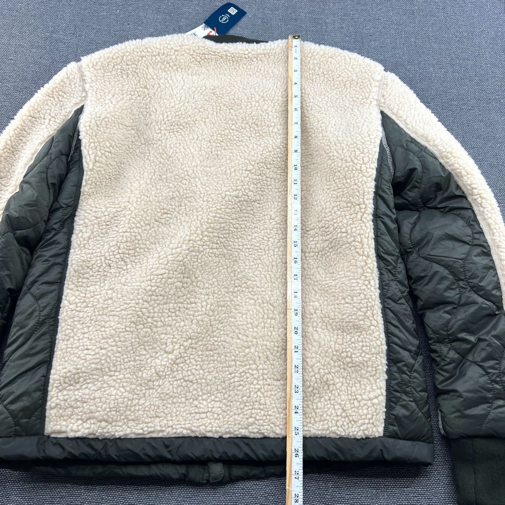 Superdry Superdry Mens Jacket Zip Through Fleece Pile Sherpa Vintage? (Note: Original title implies non-vintage) Size US L / EU 52-54 / 3 - 7 Thumbnail