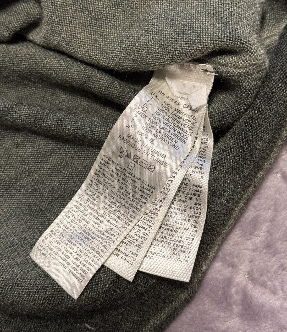 Diesel × Hysteric Glamour Vintage Archive Diesel Faded Avantgarde Sweater Size US L / EU 52-54 / 3 - 9 Thumbnail