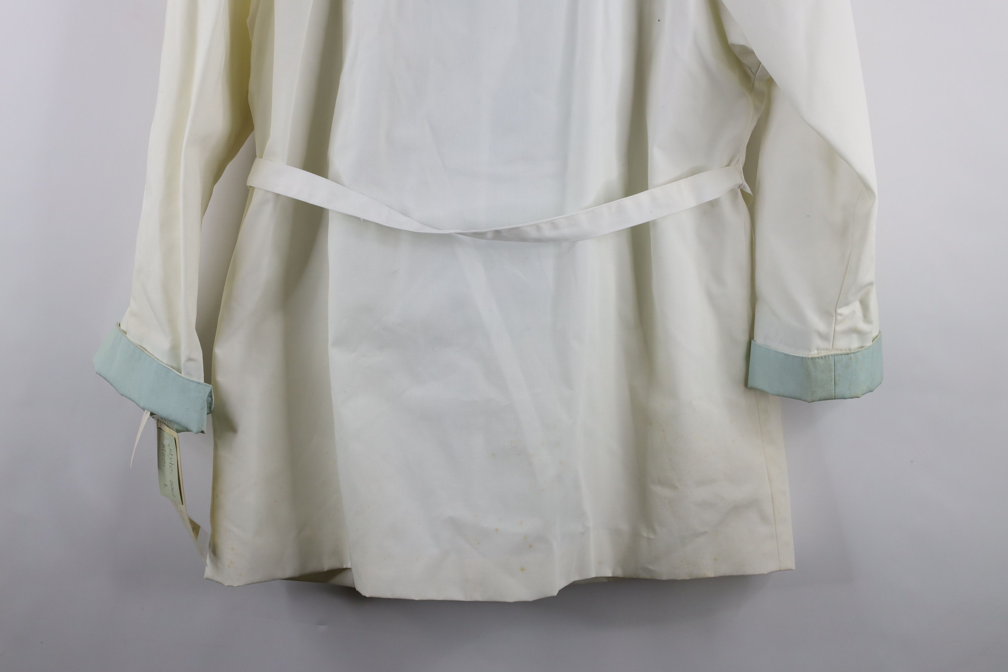 Vintage Deadstock Vintage 90s Streetwear Pastel Hooded Jacket Coat Size L / US 10 / IT 46 - 18 Thumbnail