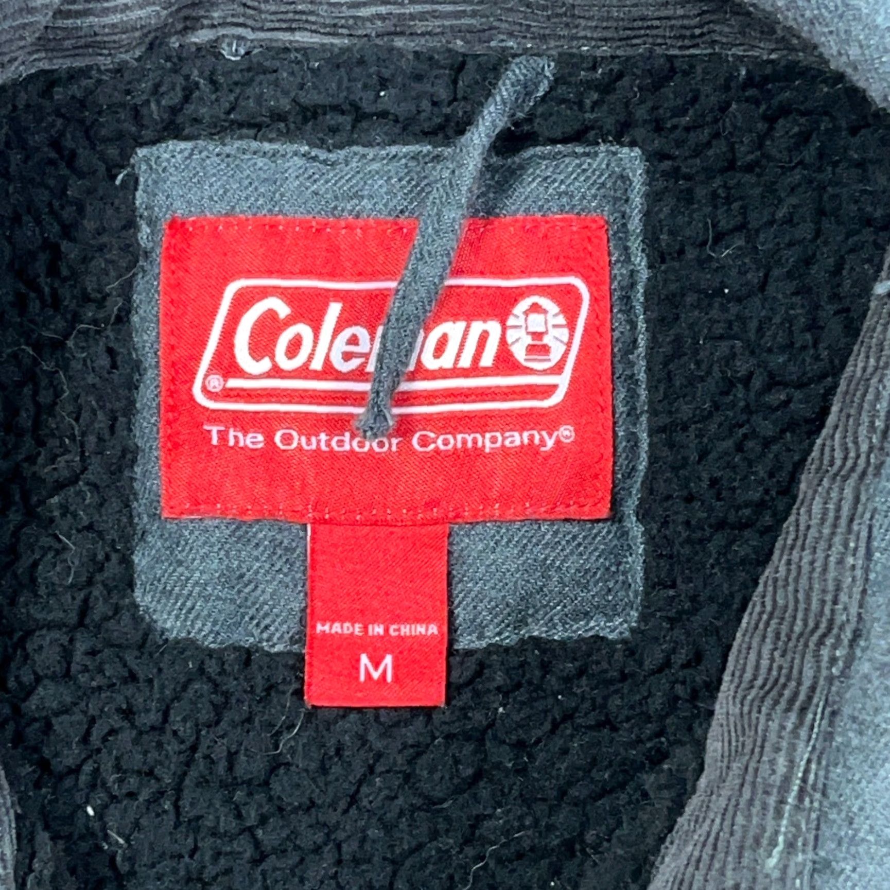 Vintage Coleman Shacket Coat Jacket Gray Plaid Lined Sherpa Button Up Mens M Cauc Casual Workwear Outdoor Modern Vintage: No N/A Size US M / EU 48-50 / 2 - 3 Thumbnail