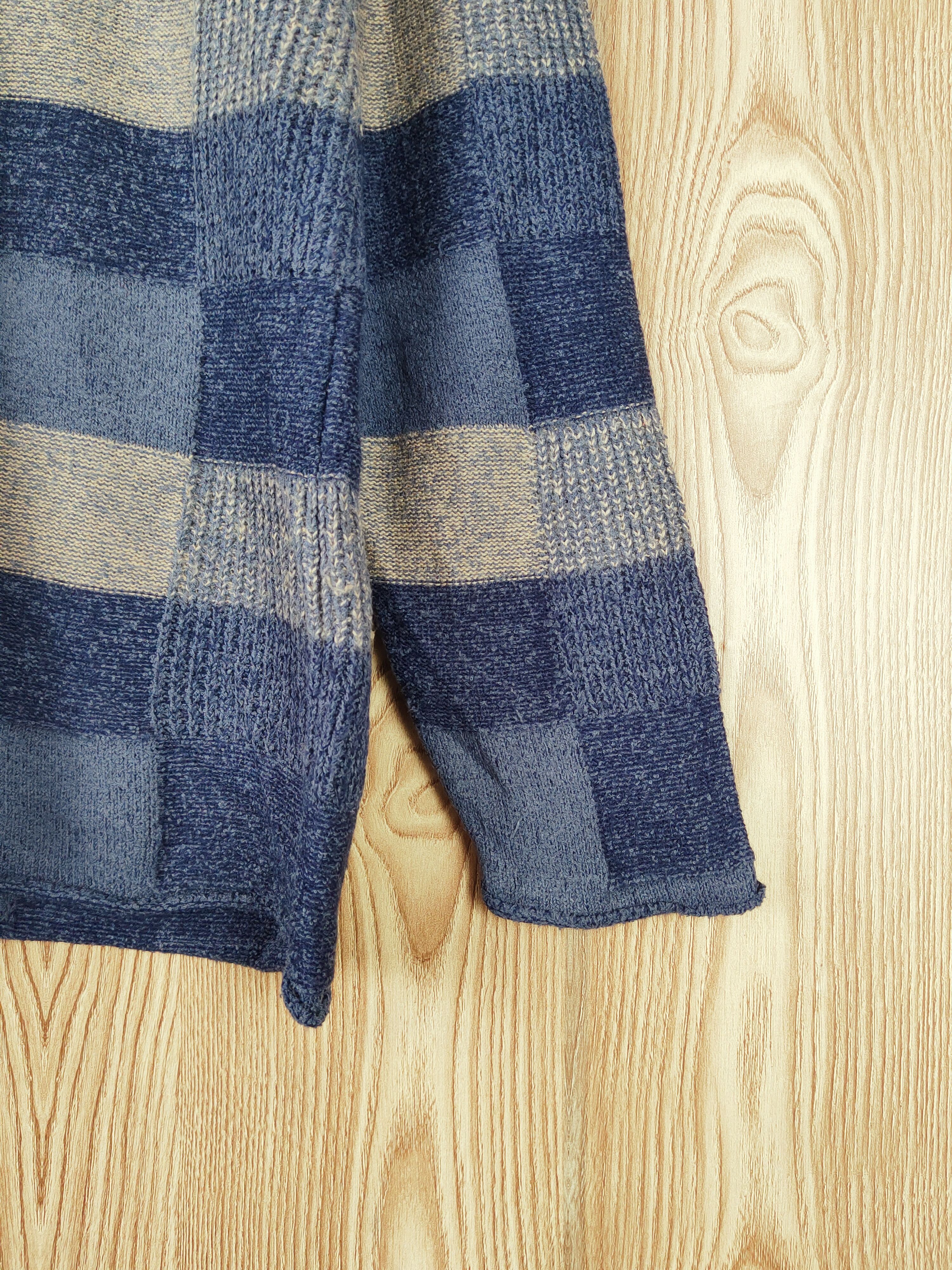 Homespun Knitwear × Japanese Brand × Vintage Cynthia Blue checkered Knitwear Sweatshirts #W672 Size US M / EU 48-50 / 2 - 6 Thumbnail