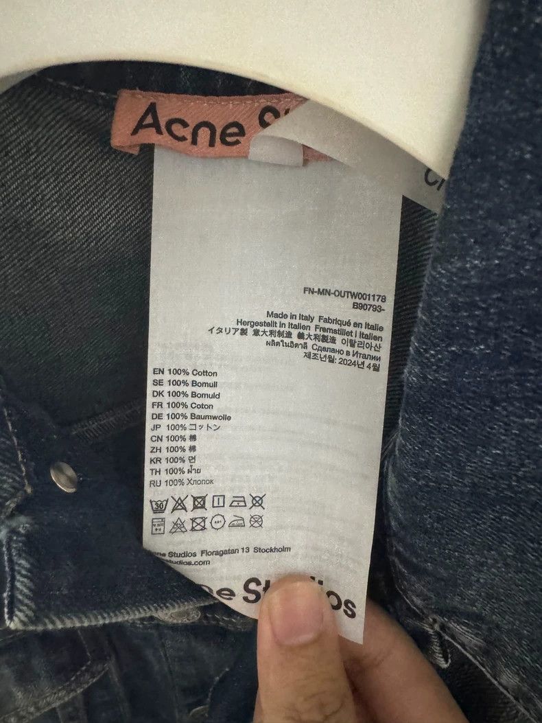Acne Studios Acne studios Washed denim jacket 2502-Nextarrow Size US M / EU 48-50 / 2 - 2 Thumbnail