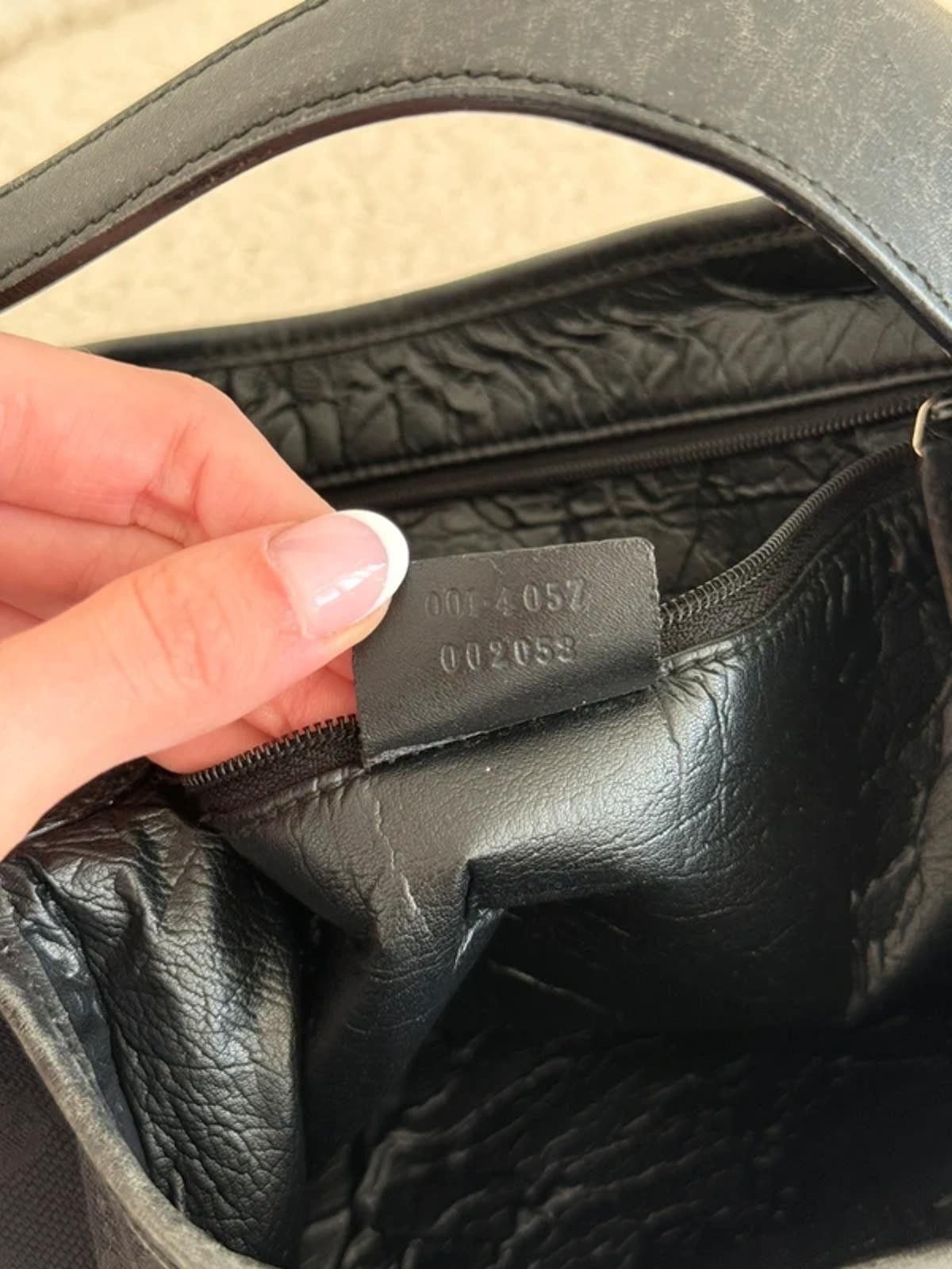 Gucci Gucci Jackie GG Canvas Shoulder Bag – Black Size ONE SIZE - 12 Thumbnail