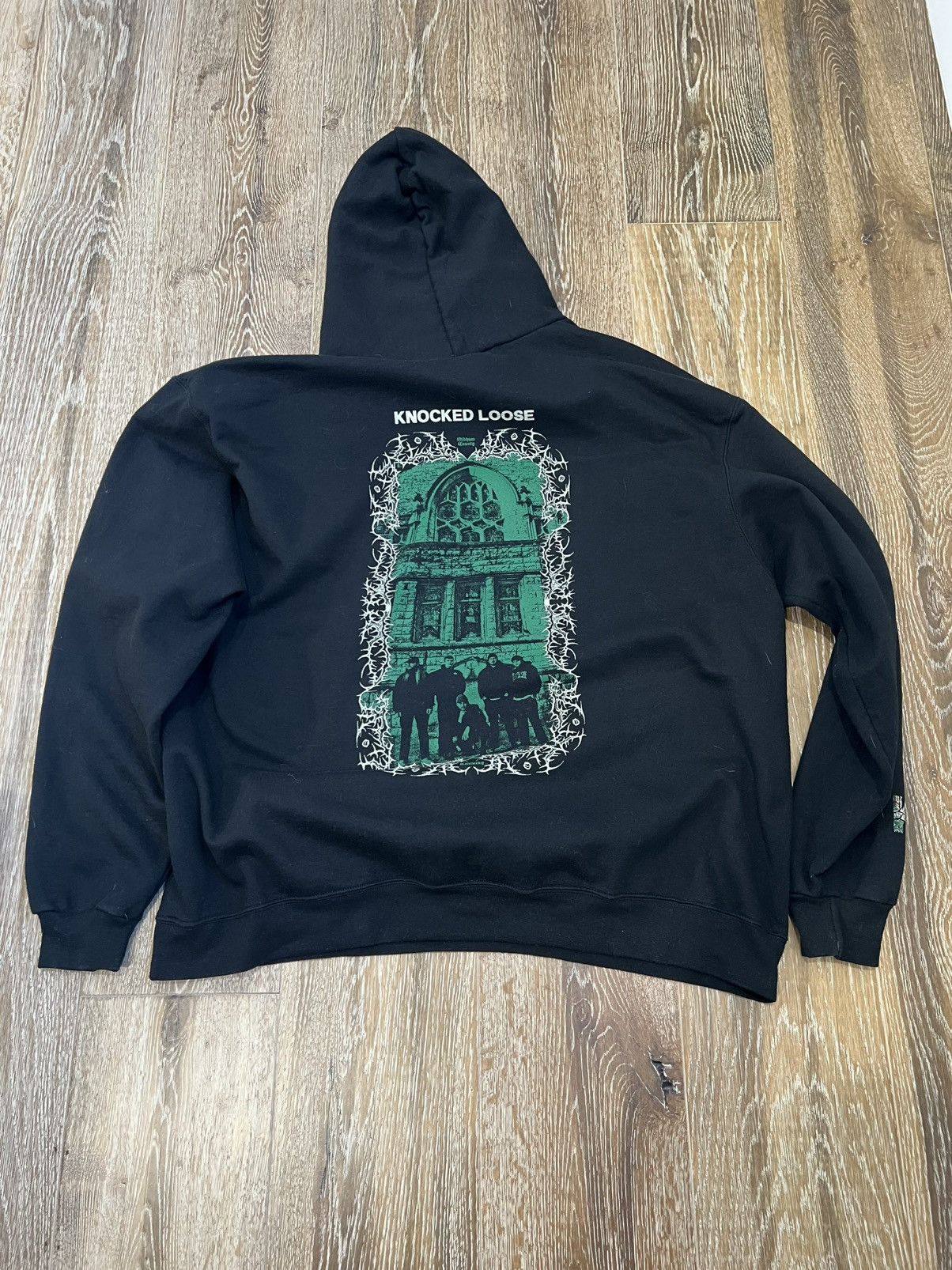 Band Tees KNOCKED LOOSE OLDHAM REAL TREE PULL HOOD Size US XXL / EU 58 / 5 - 2 Thumbnail