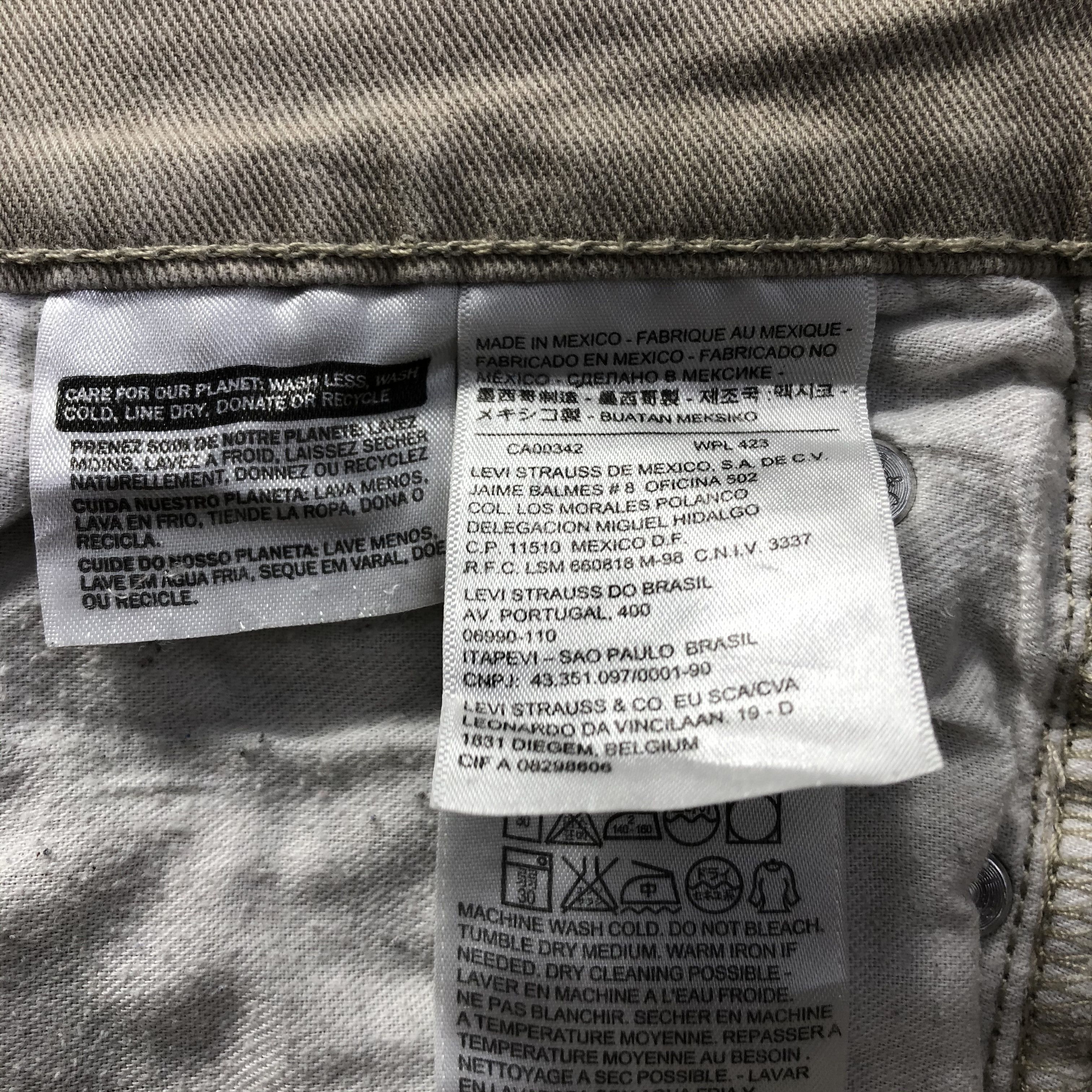 Levi's Vintage Levis 511 Jeans-J4411 Size US 30 / EU 46 - 10 Thumbnail