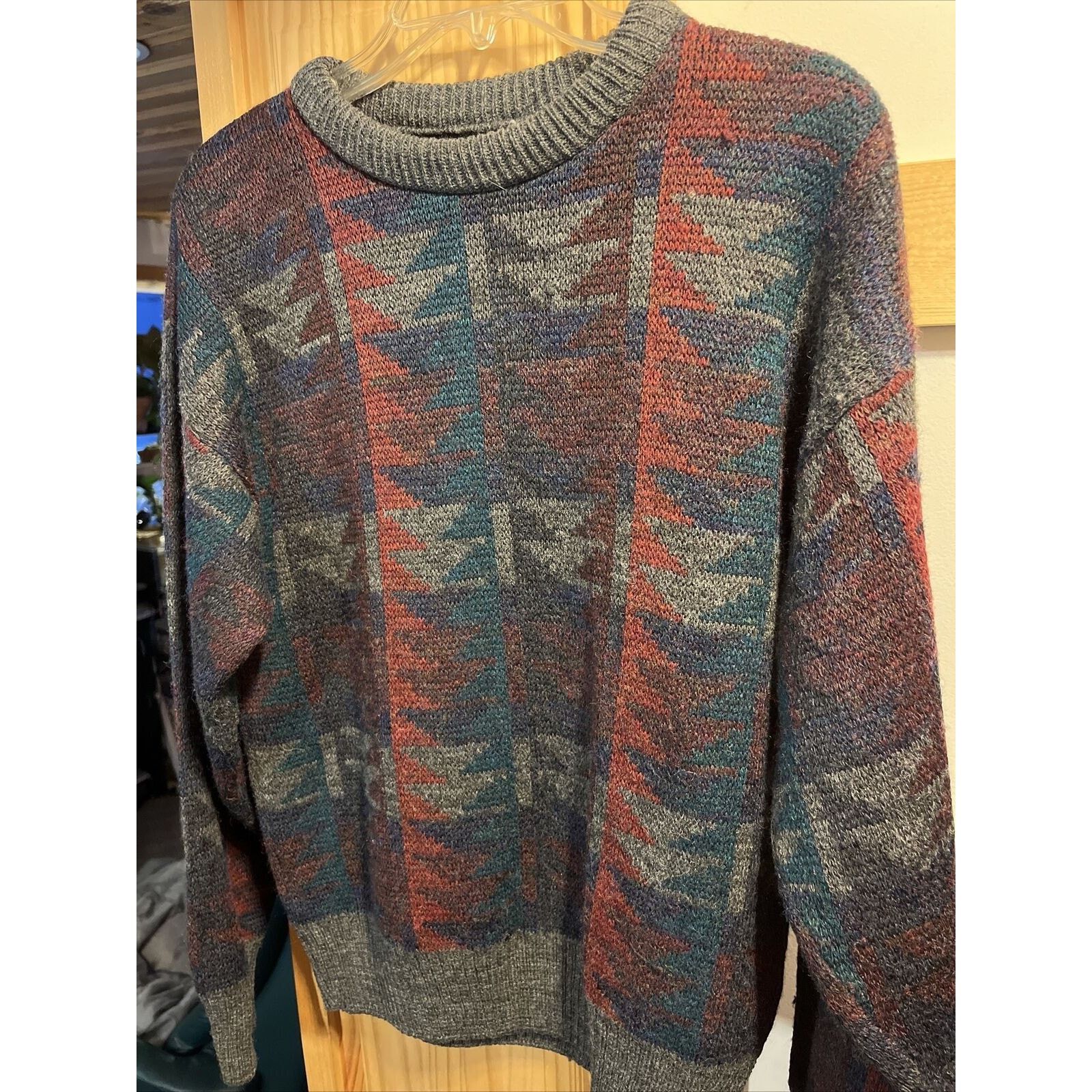 Knightsbridge Vintage Men’s Knights Bridge Wool Blend Sweater M Pullover Size US M / EU 48-50 / 2 - 6 Thumbnail