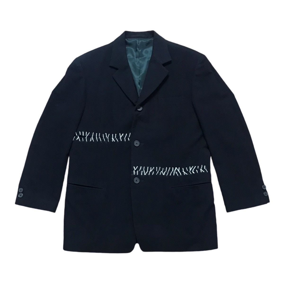 Y's for Men × Yohji Yamamoto Yohji Yamamoto YS For men 3 Button Jacket Size US M / EU 48-50 / 2 - 2 Thumbnail