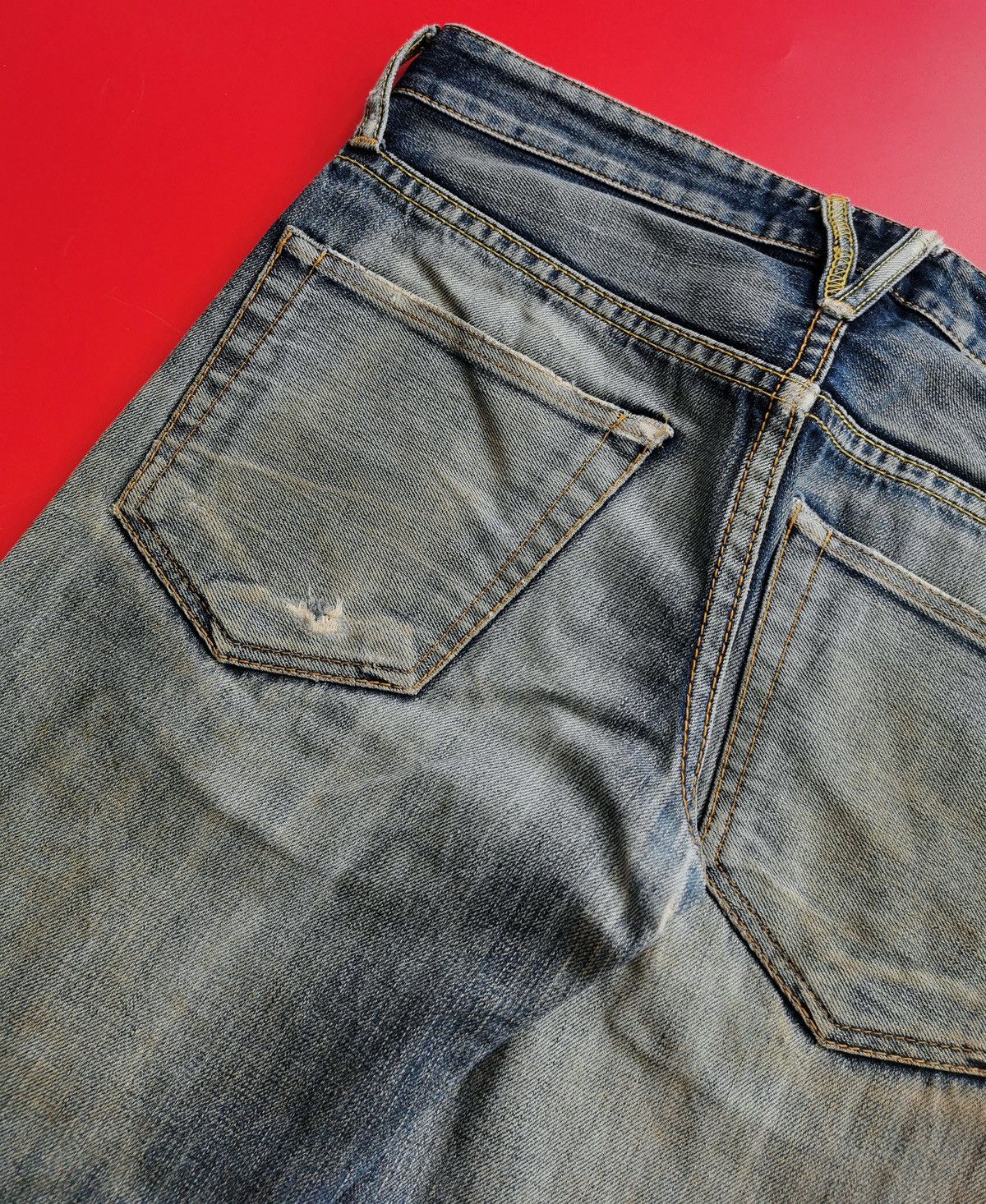 Vanquish Vanquish Bootcut Distressed Jeans Size US 30 / EU 46 - 7 Thumbnail