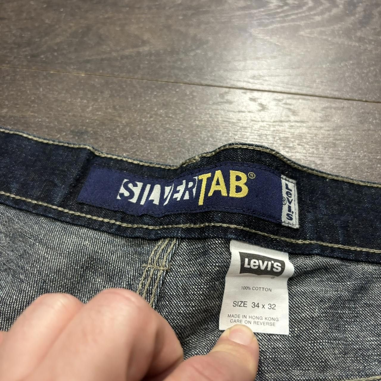 Levi's Vintage Levis Silver Tab Jeans RARE 34x32 Size US 34 / EU 50 - 8 Thumbnail