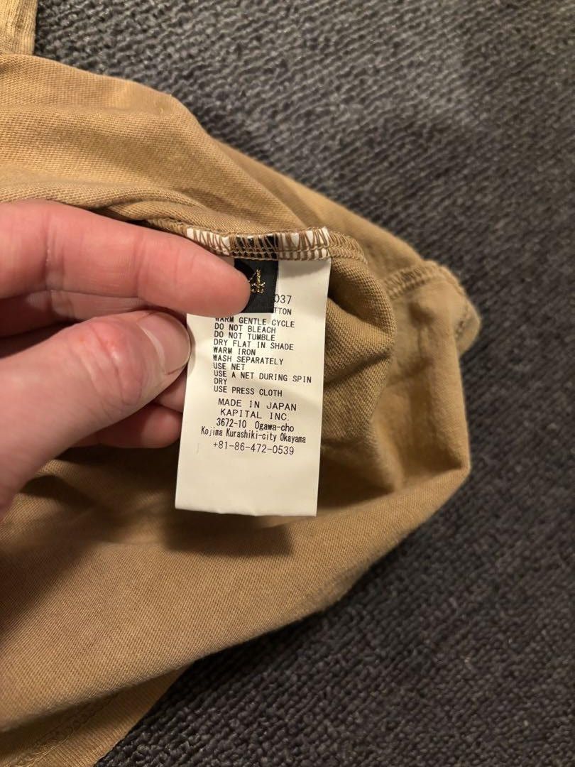 Kapital Kapital Long Sleeve Shirt Size US XL / EU 56 / 4 - 2 Thumbnail