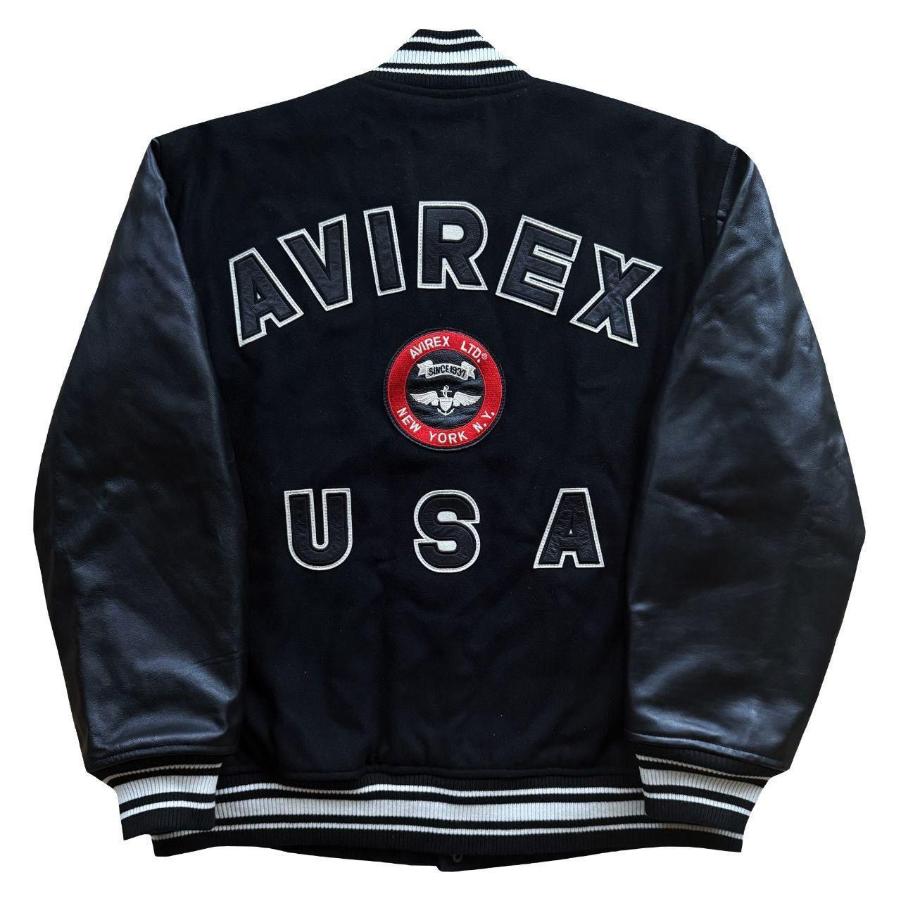 Avirex Avirex X Tuskegee Airmen Panthers Wool Leather Bomber | Grailed