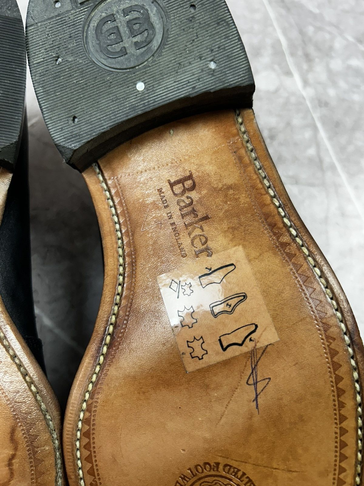 Barker BARKER Leather Derby Made in England Size US 8 / EU 41 - 12 Thumbnail