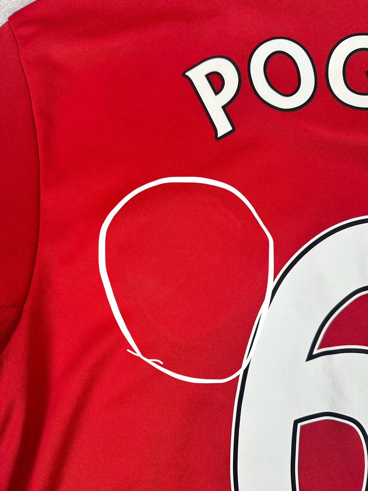 Adidas Adidas Manchester United #6 Pogba Home Jersey AI6720 Size US S / EU 44-46 / 1 - 15 Thumbnail