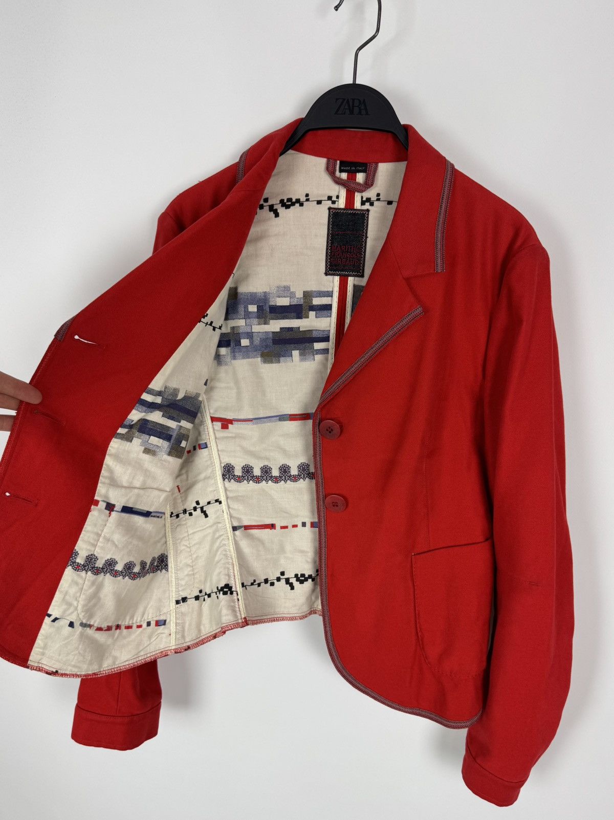 Marithe + Francois Girbaud Marithe Francois Girbaud Viscose Women’s Blazer Jacket Size M / US 6-8 / IT 42-44 - 13 Thumbnail