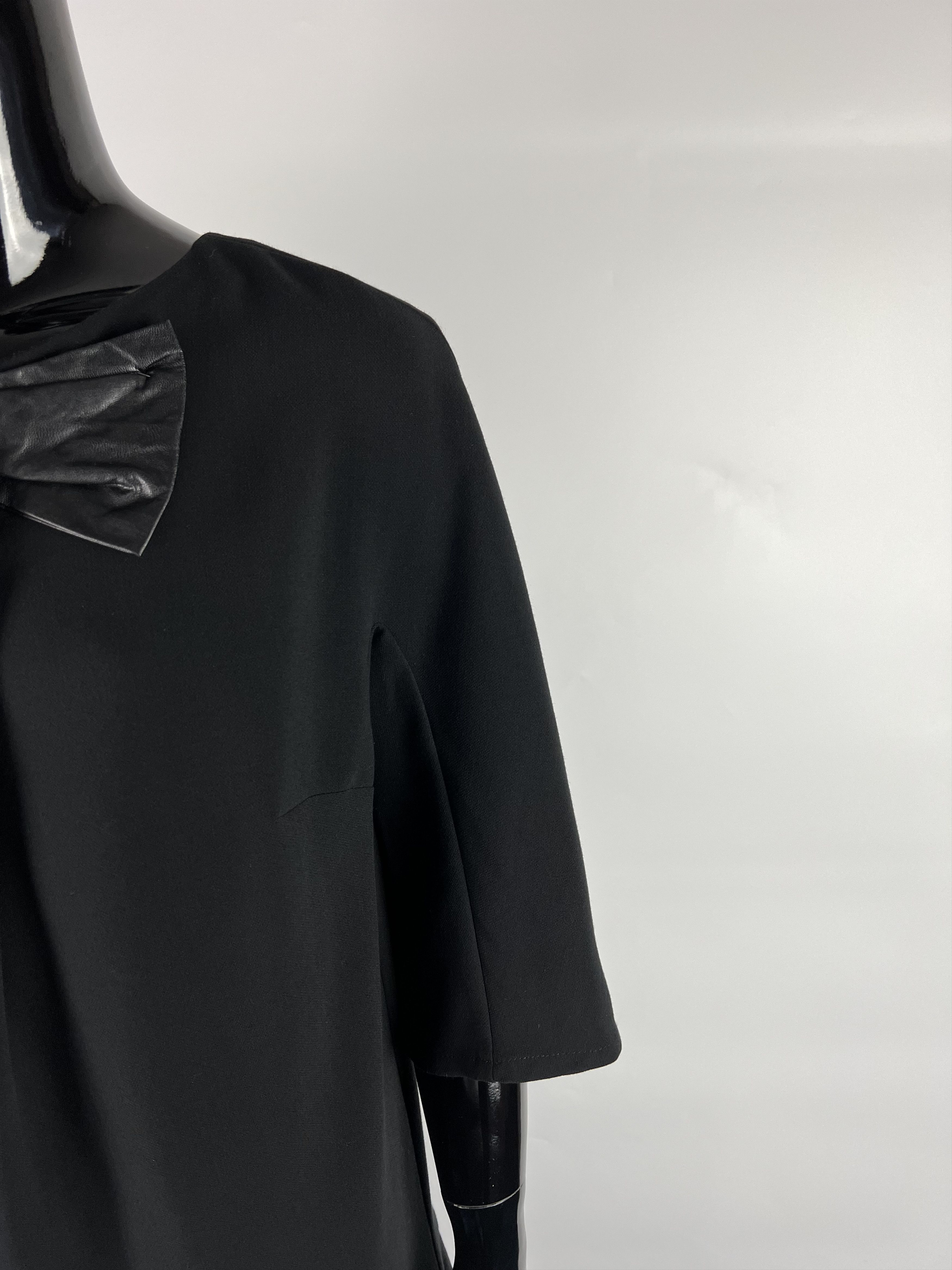Elisabetta Franchi Elisabetta Franchi Abito Black Mini Dress Size IT42 Size M / US 6-8 / IT 42-44 - 7 Thumbnail