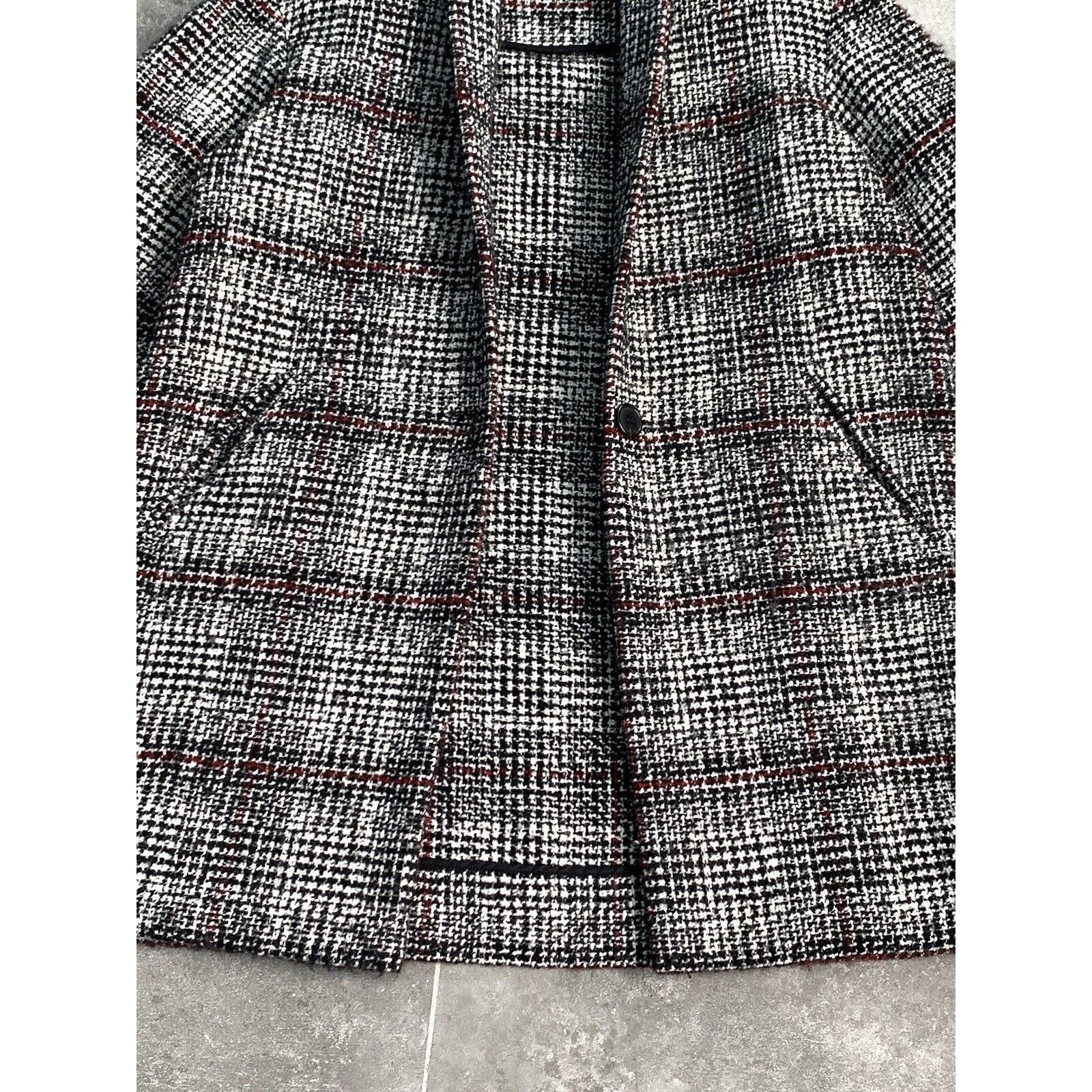 Designer × Isabel Marant Etoile ISABEL MARANT ETOILE Wool Tweed Trench Coat EU 38 UK 10 S-M Size M / US 6-8 / IT 42-44 - 14 Thumbnail