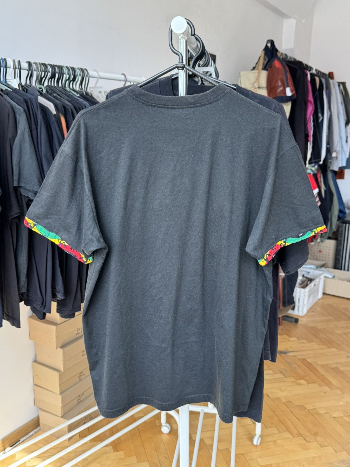 Bob Marley Vintage 90s Bob Marley Rasta Africa T-shirt Size US L / EU 52-54 / 3 - 4 Thumbnail